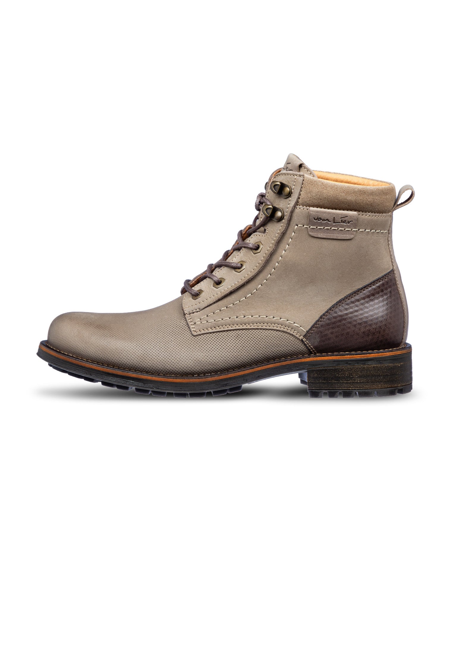 Taupe Nubuck Fritz Boot