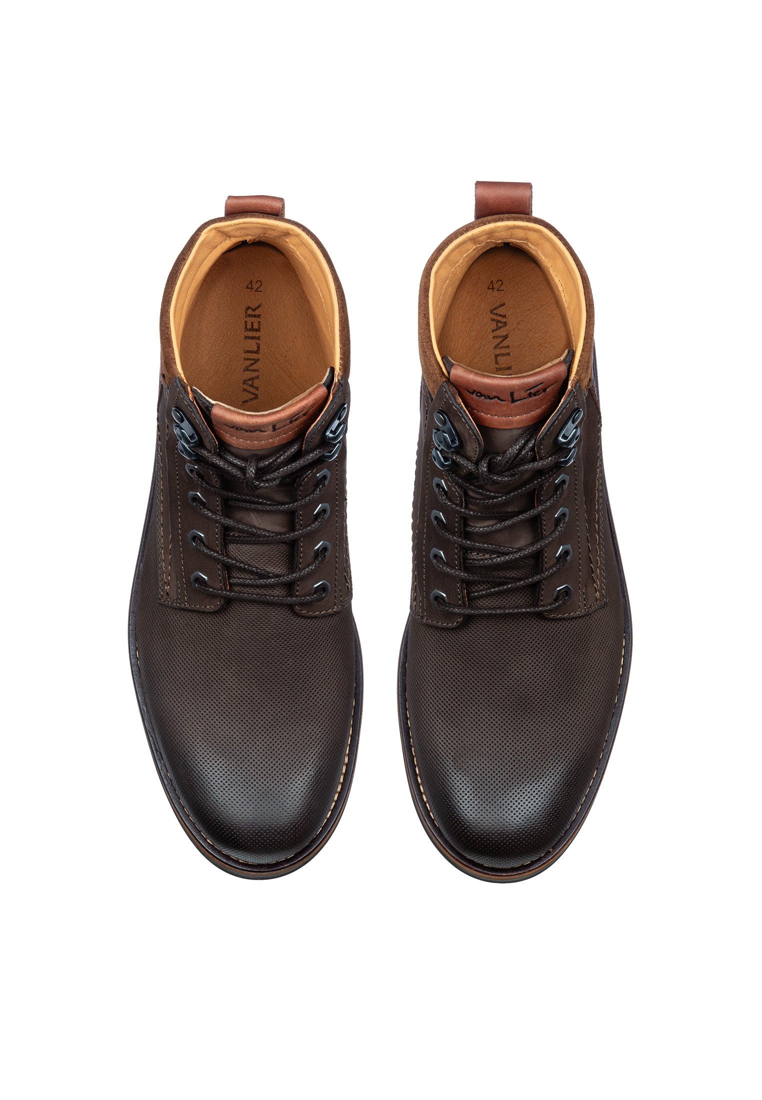 T-moro brauner Nubuk Loafer Fritz Boot