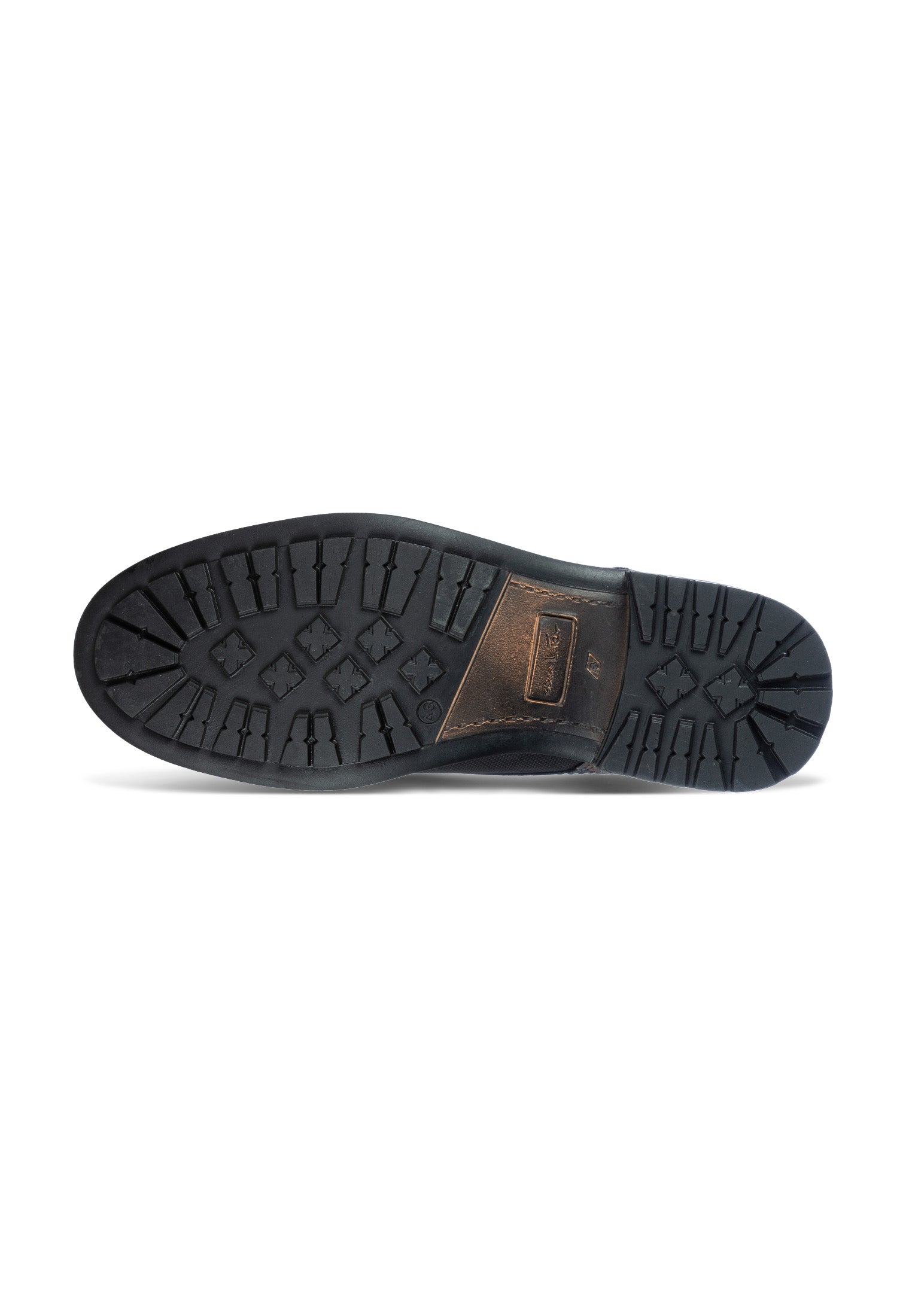 Schwarzer Nubuk Fritz Boot
