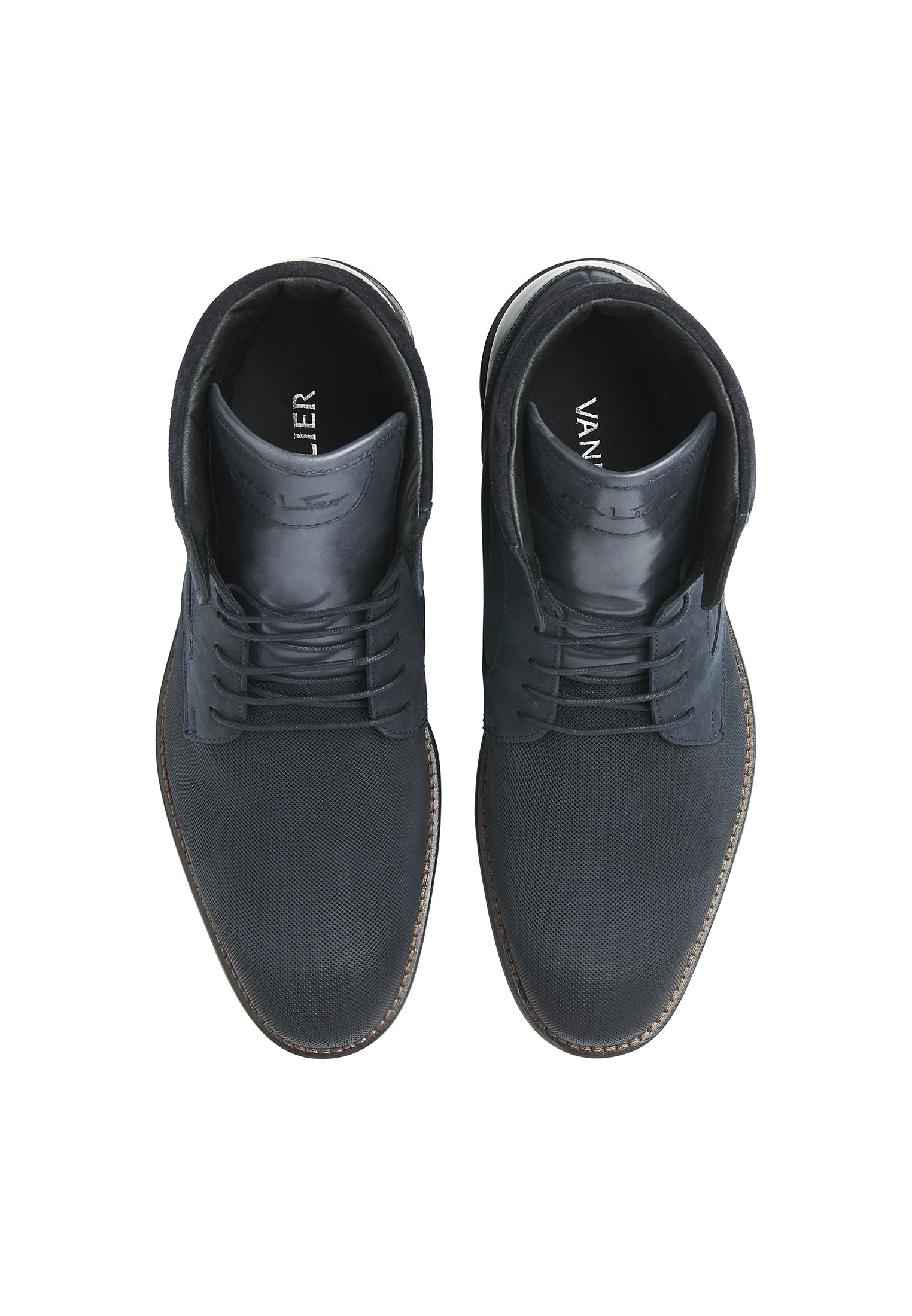 Navy Nubuck Henry Boot