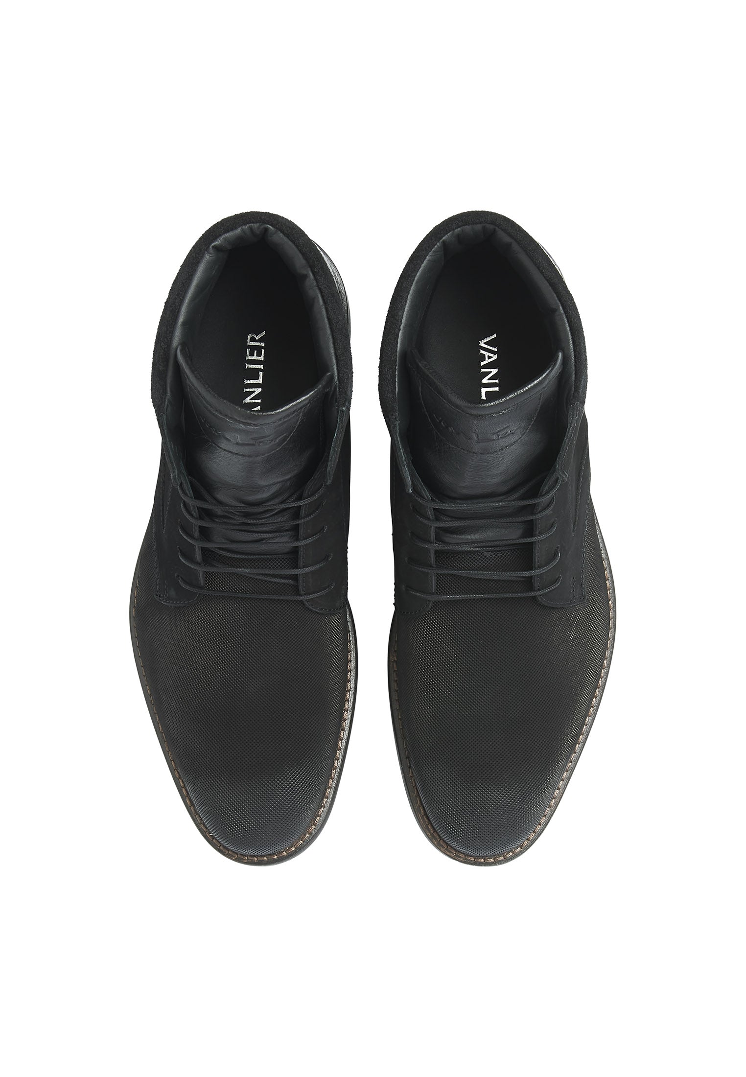 Schwarzer Nubuk Henry Boot