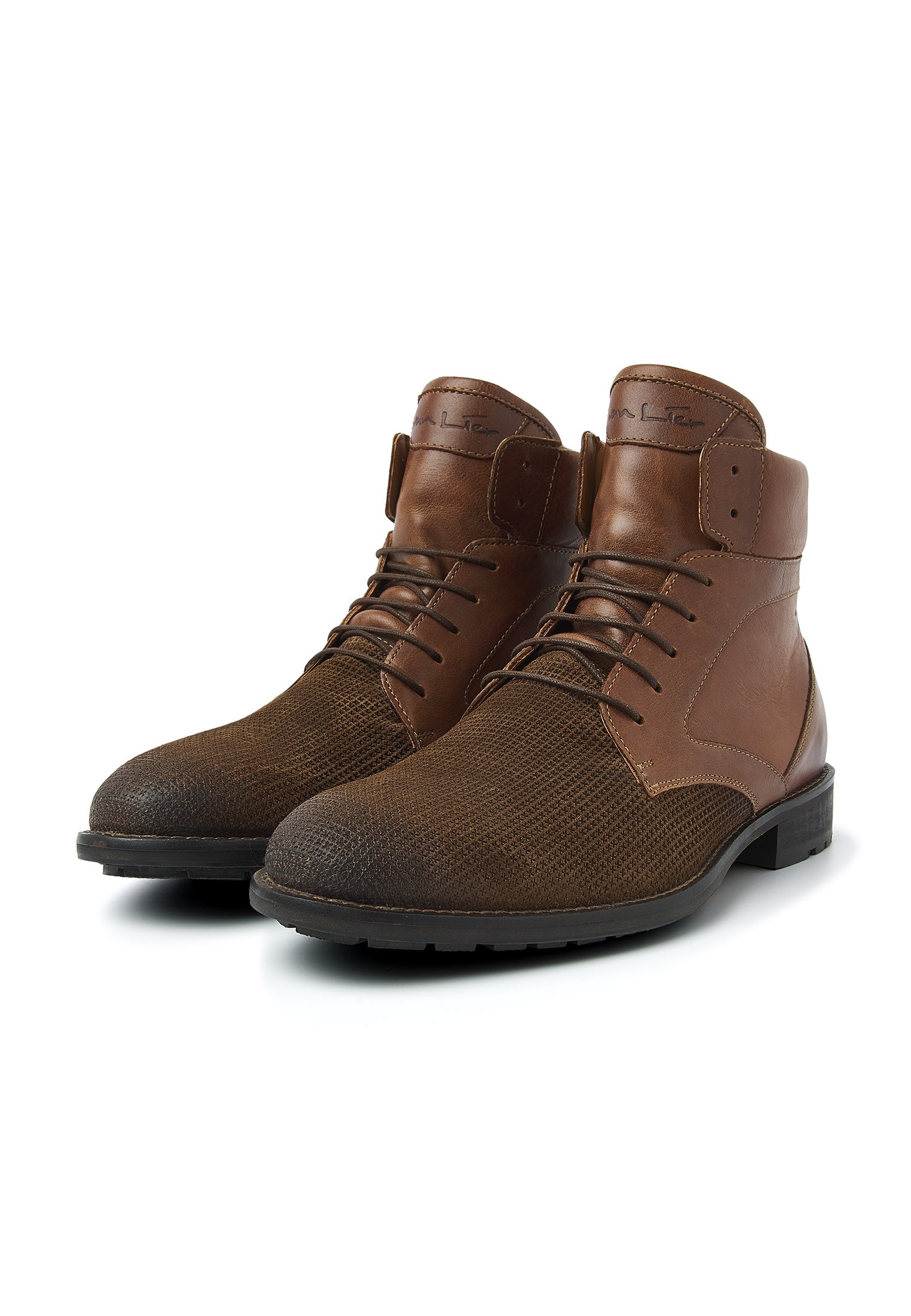 Roest cognac suède Henry boot
