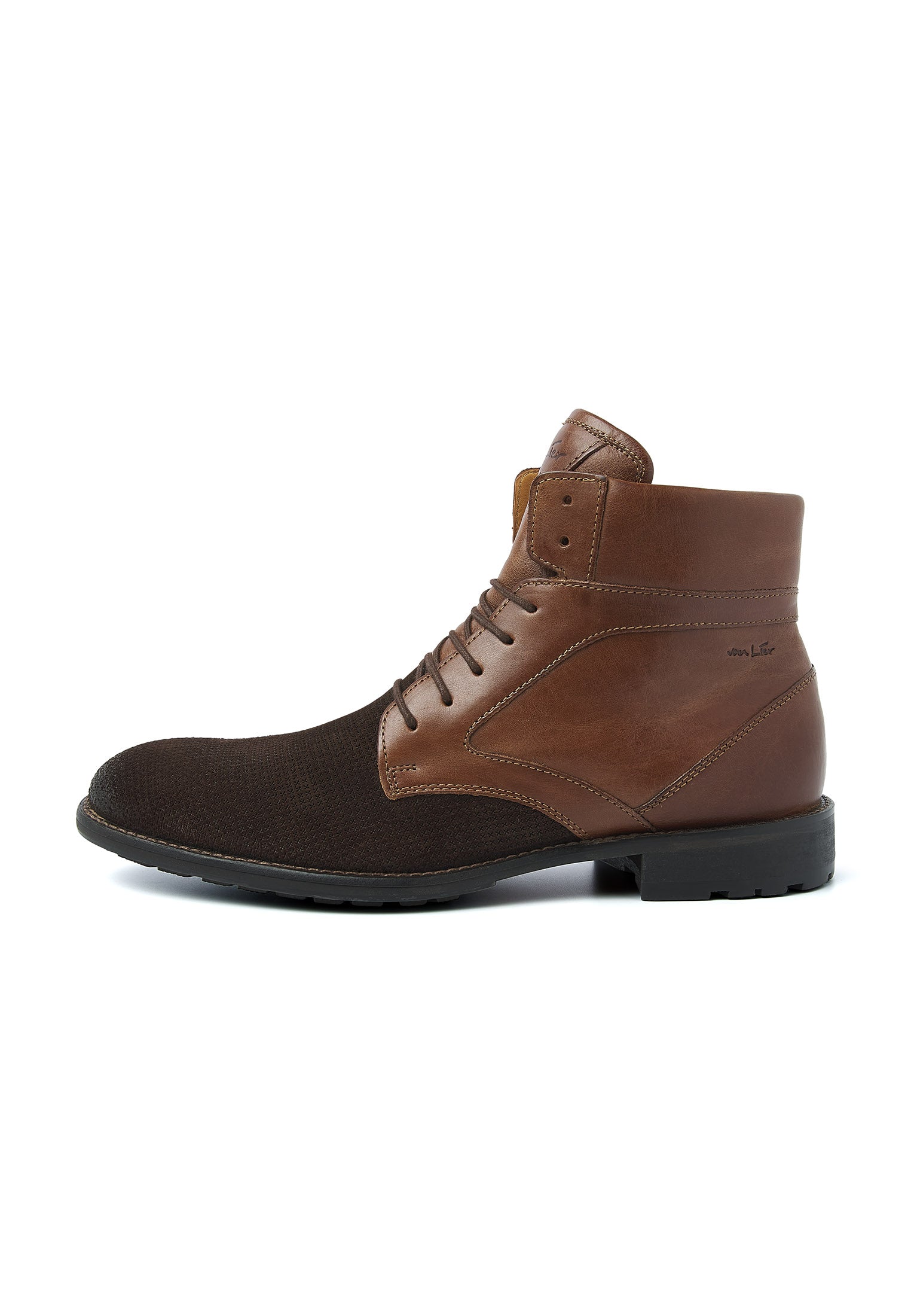 Cognac bruin combi Henry boot