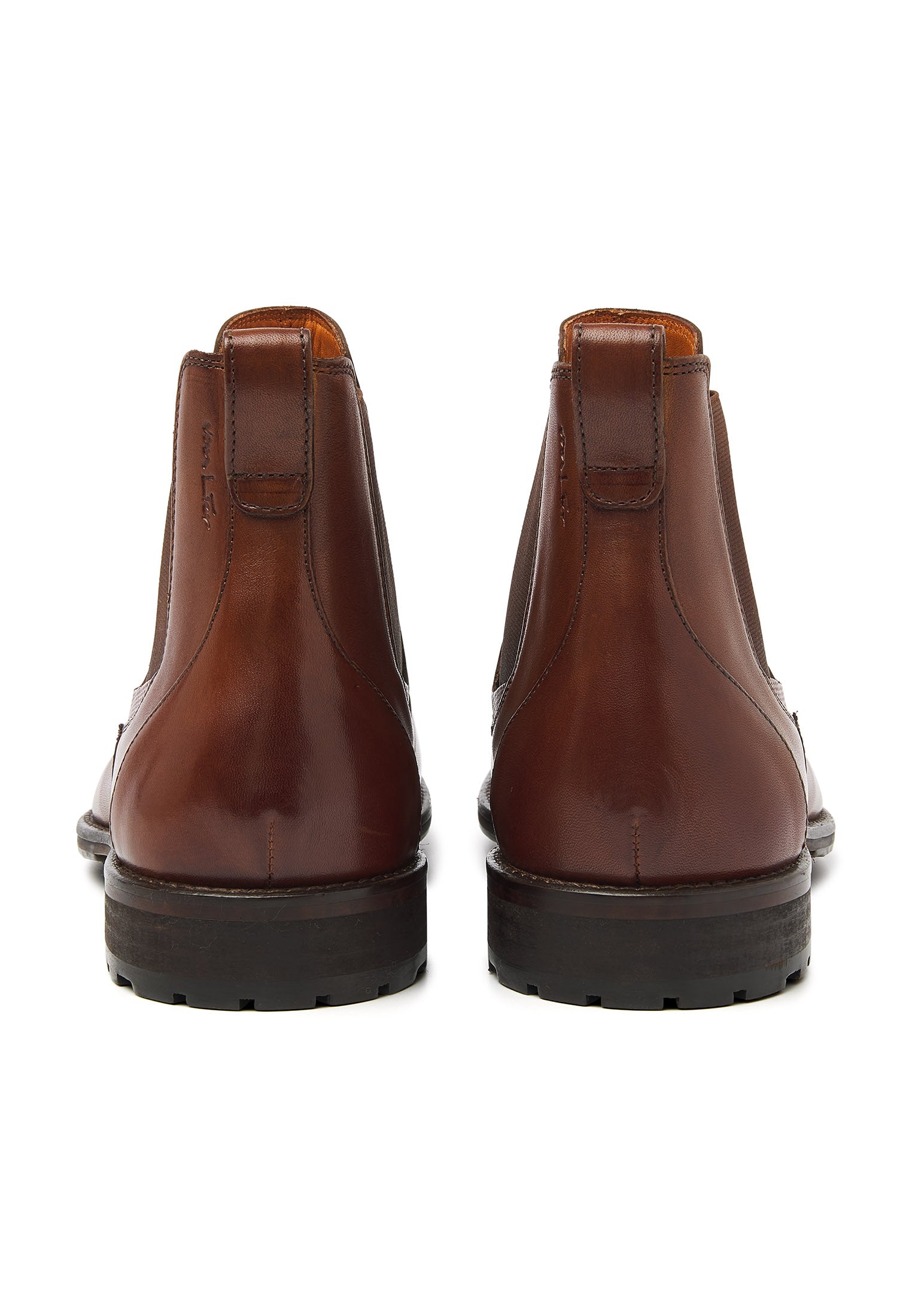Cognac Glattleder Henry Chelsea Boot