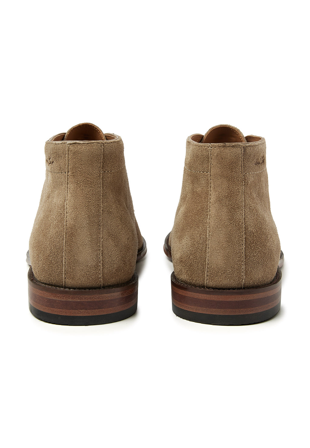 Taupe Wildleder Madison halbhoher Schnürschuh