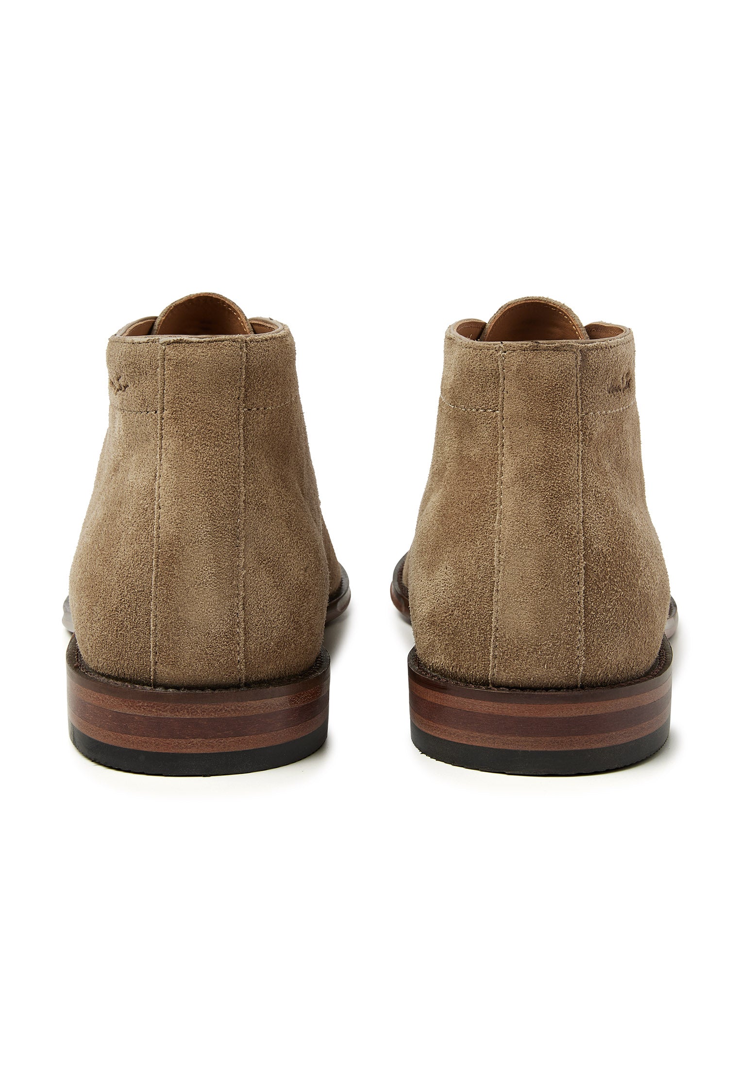 Taupe Wildleder Madison halbhoher Schnürschuh