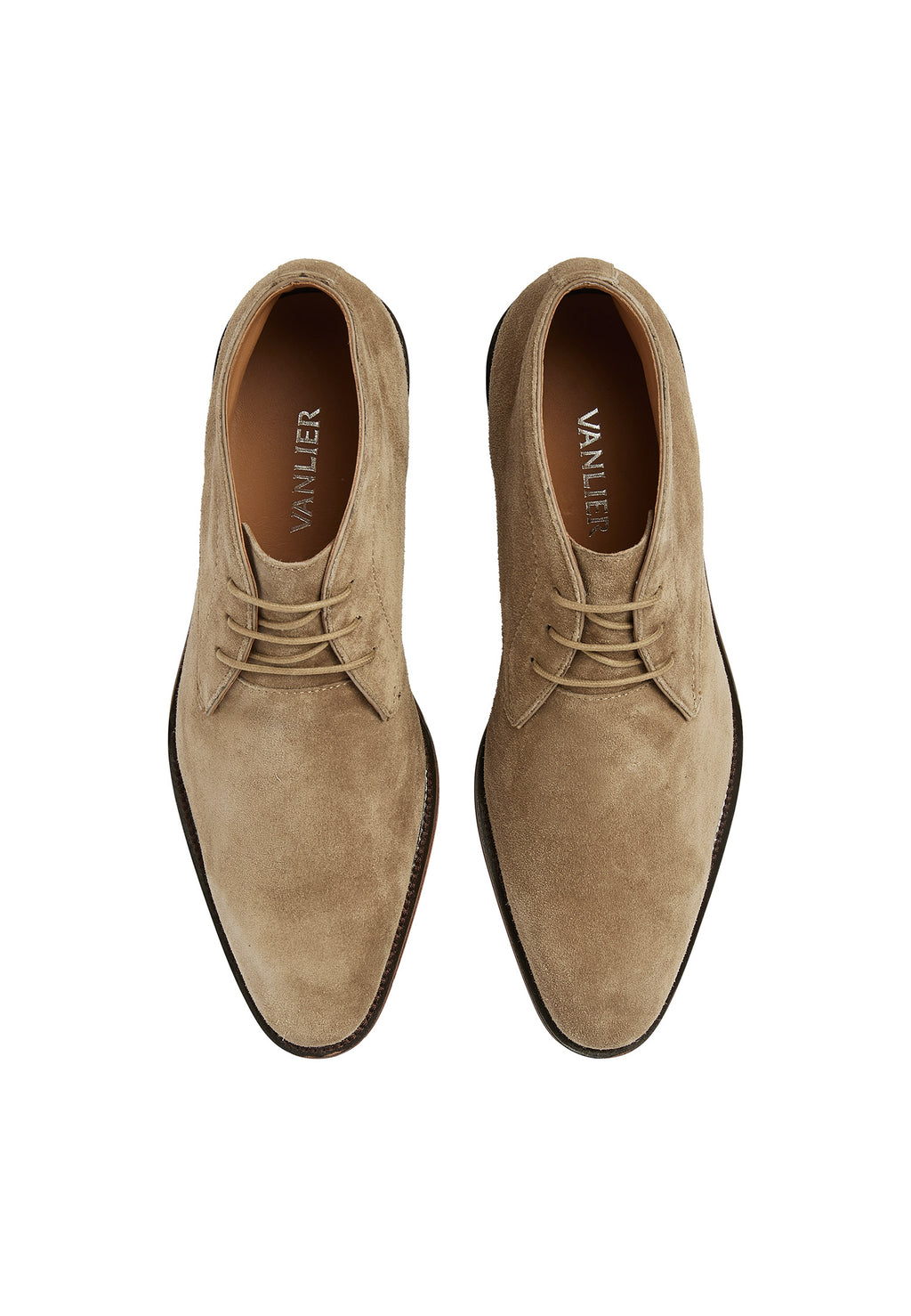 Taupe Wildleder Madison halbhoher Schnürschuh