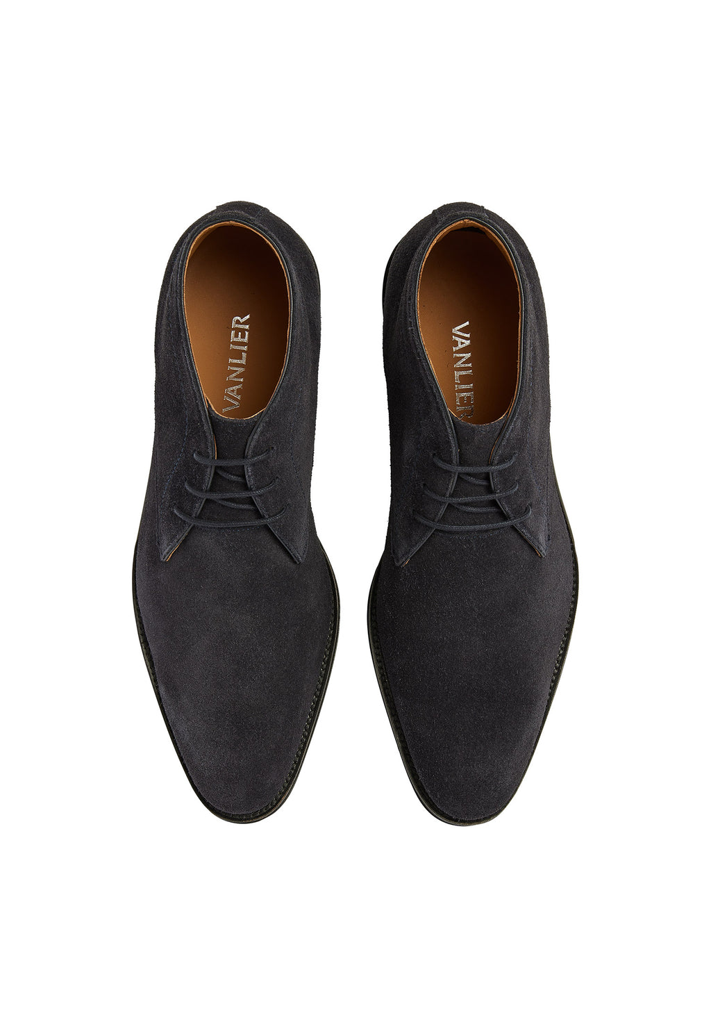 Navy Wildleder Madison halbhoher Schnürschuh