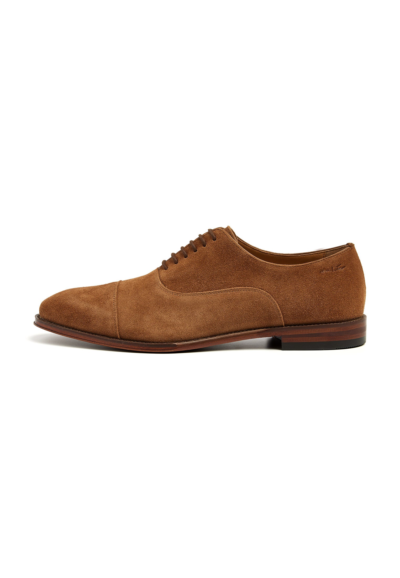 Cognac Wildleder Madison Schnürschuh