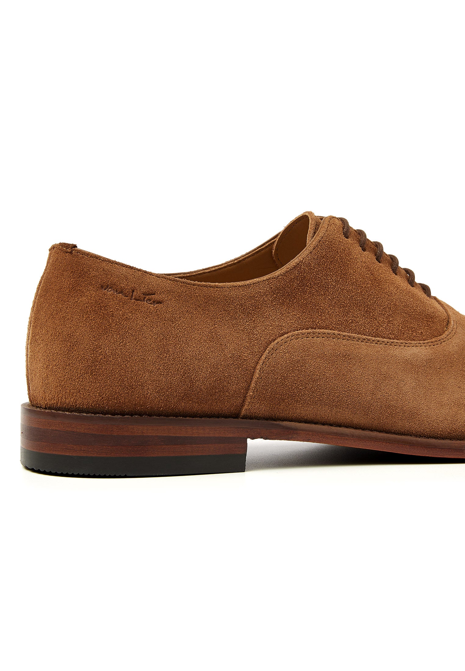 Cognac Wildleder Madison Schnürschuh