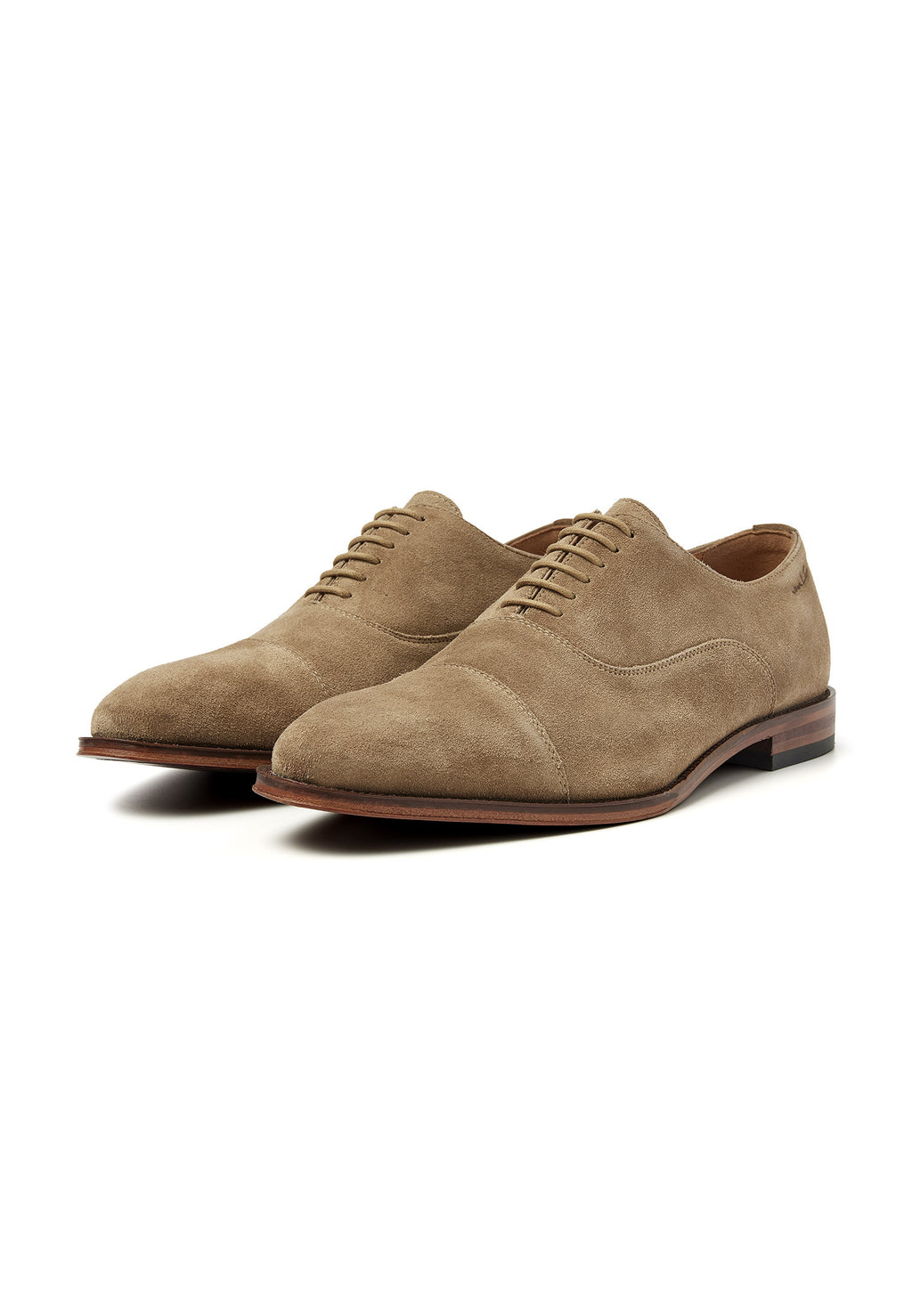 Taupe Wildleder Madison Schnürschuh