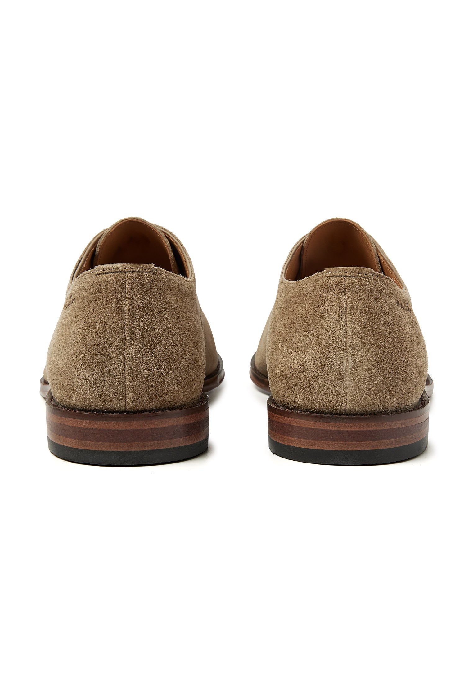Taupe Wildleder Madison Schnürschuh