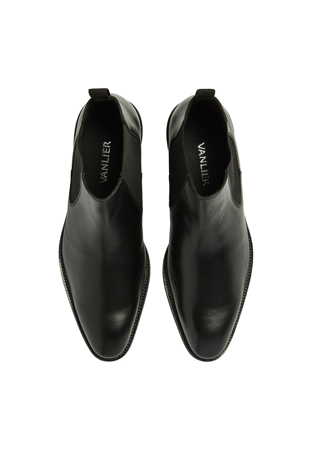 Schwarzer Glattleder Madison Chelsea Boot