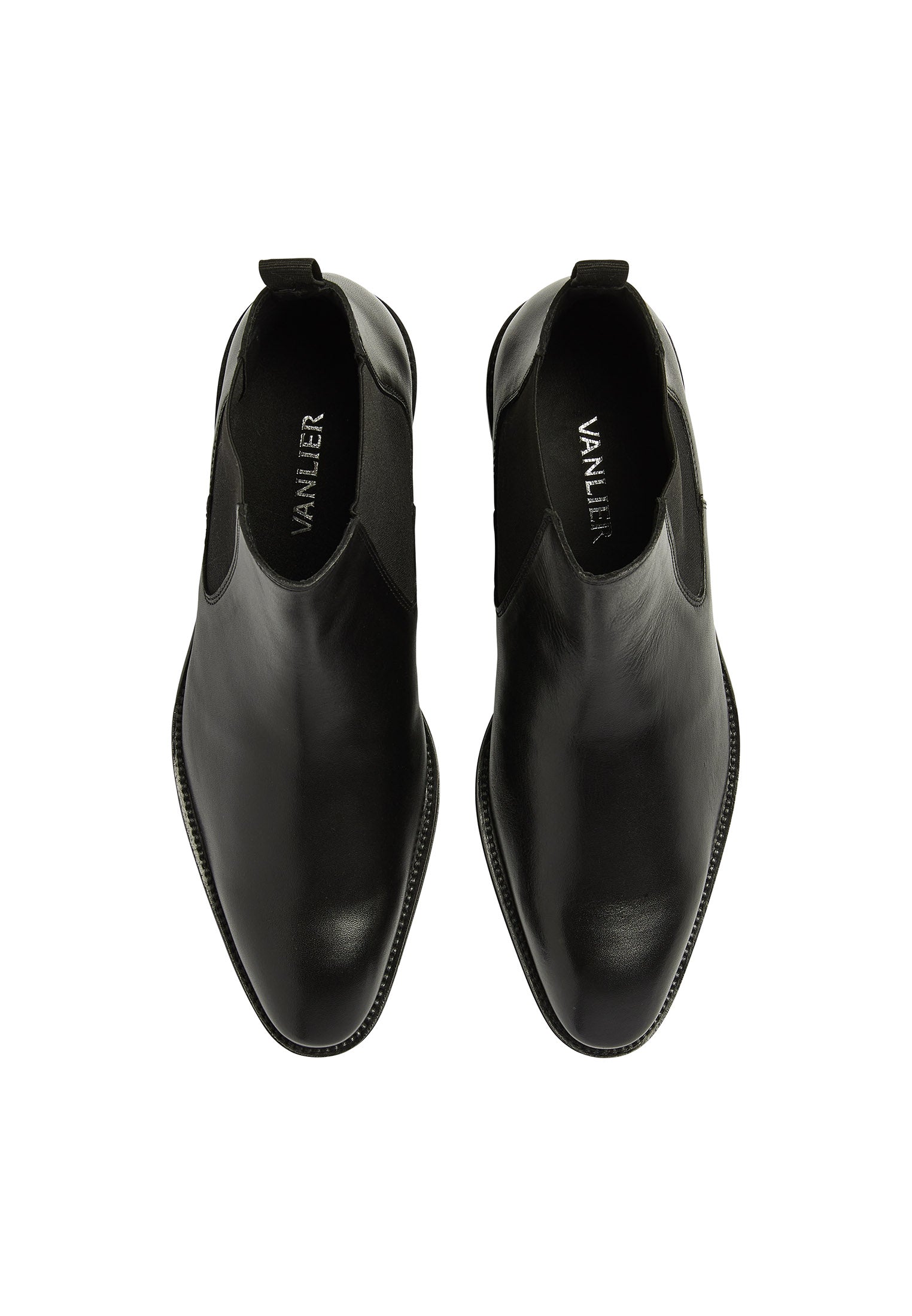 Schwarzer Glattleder Madison Chelsea Boot