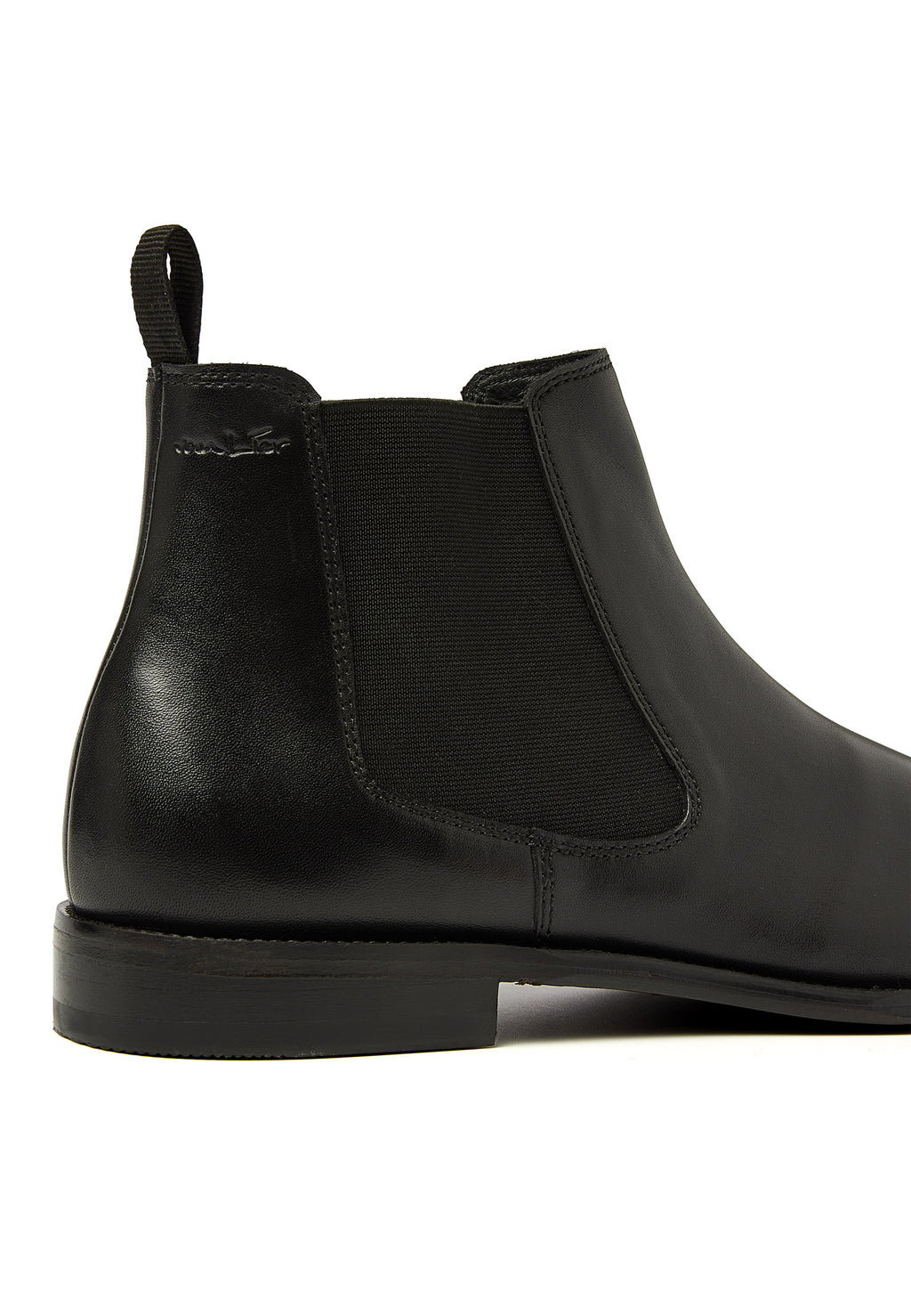 Schwarzer Glattleder Madison Chelsea Boot