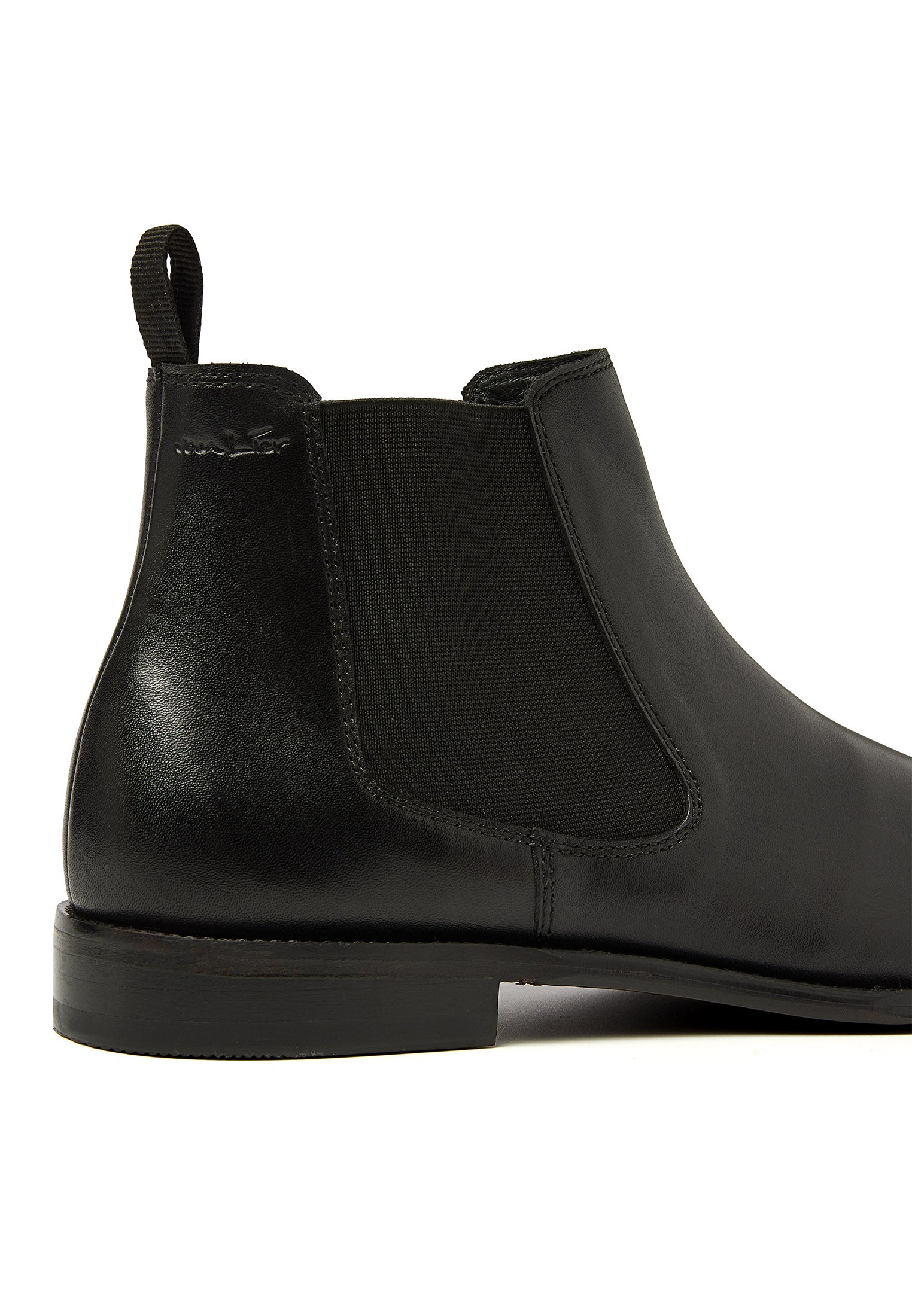 Schwarzer Glattleder Madison Chelsea Boot