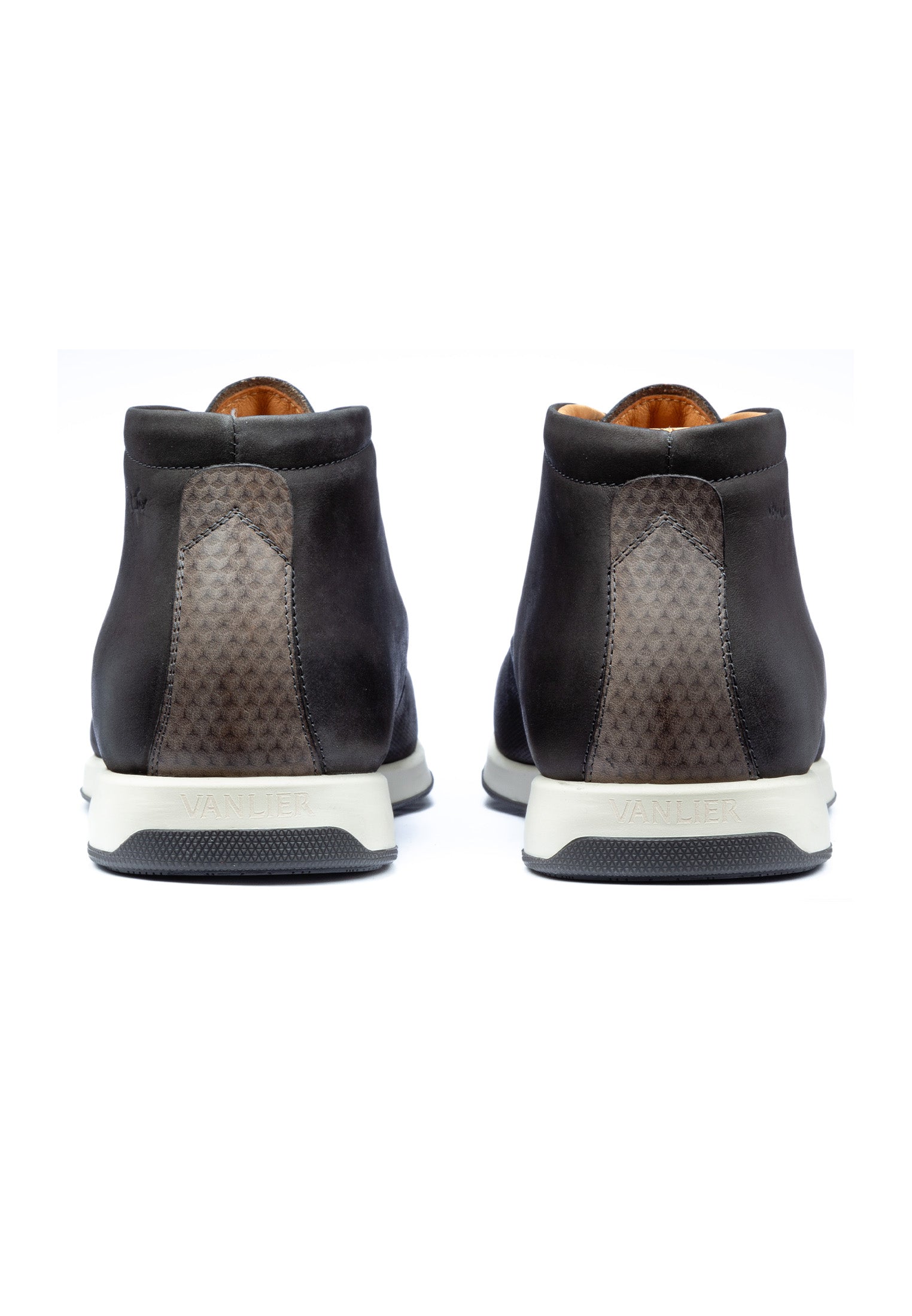 Anthrazitgrauer Nubuk-Loafer Ticino