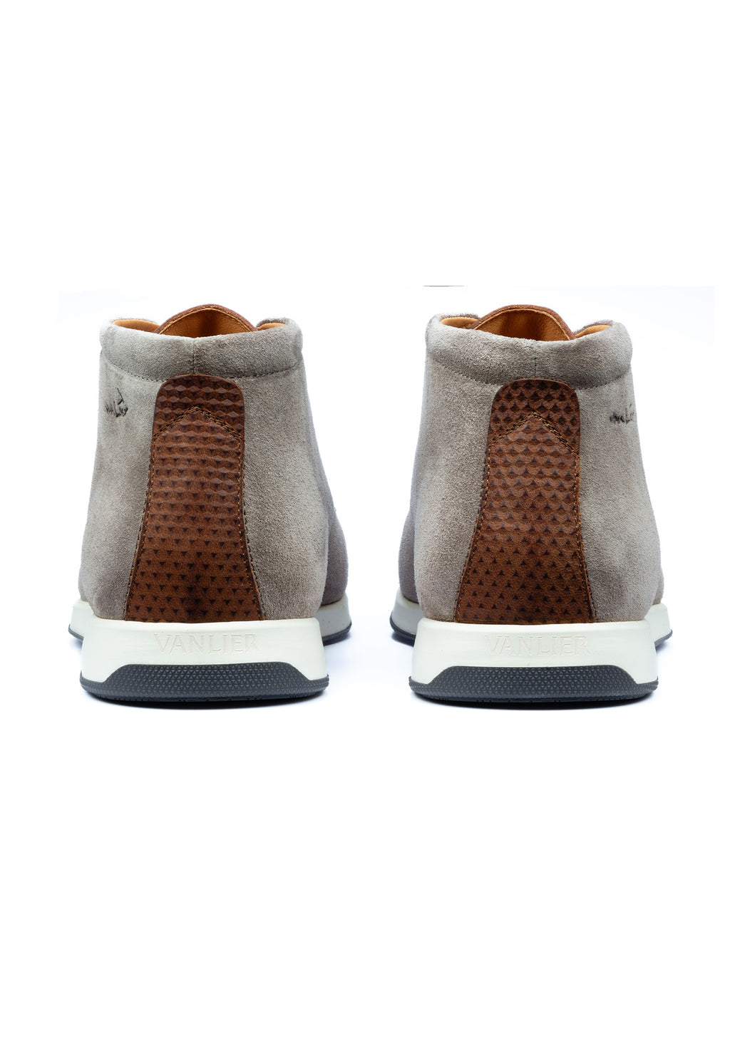 Taupe Wildleder Ticino halbhoher Schnürschuh