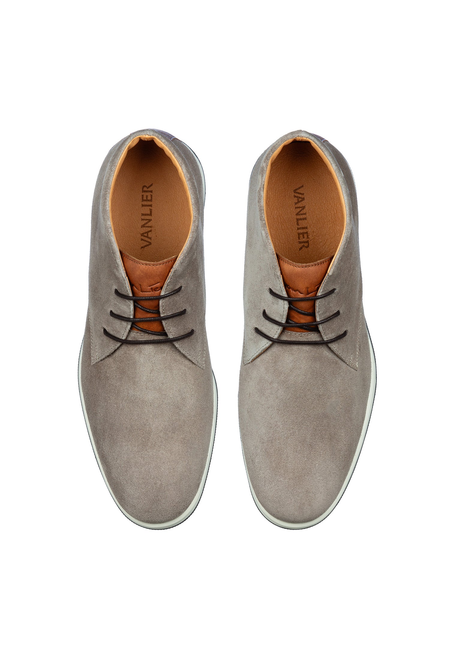 Taupe Wildleder Ticino halbhoher Schnürschuh