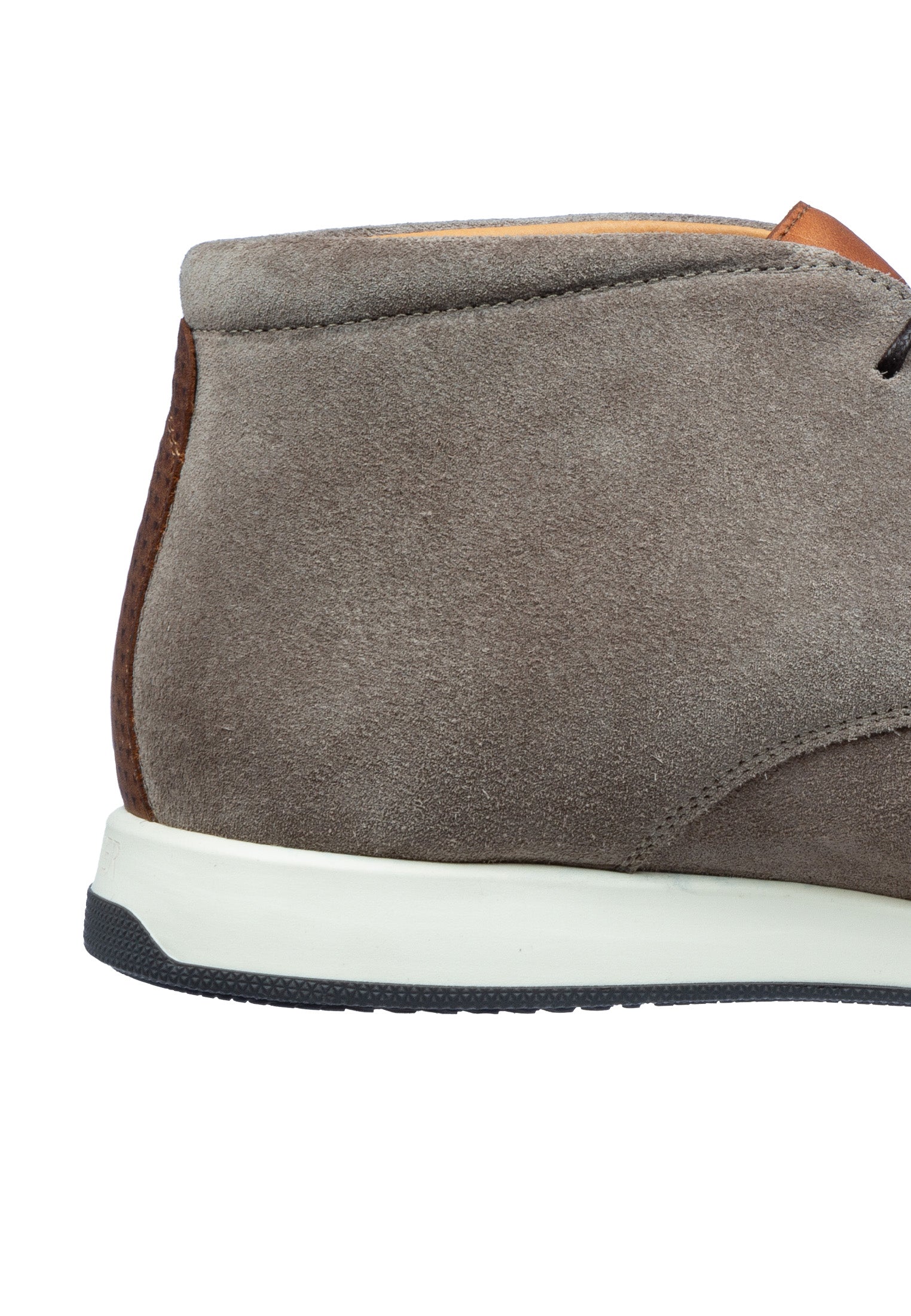 Taupe Wildleder Ticino halbhoher Schnürschuh