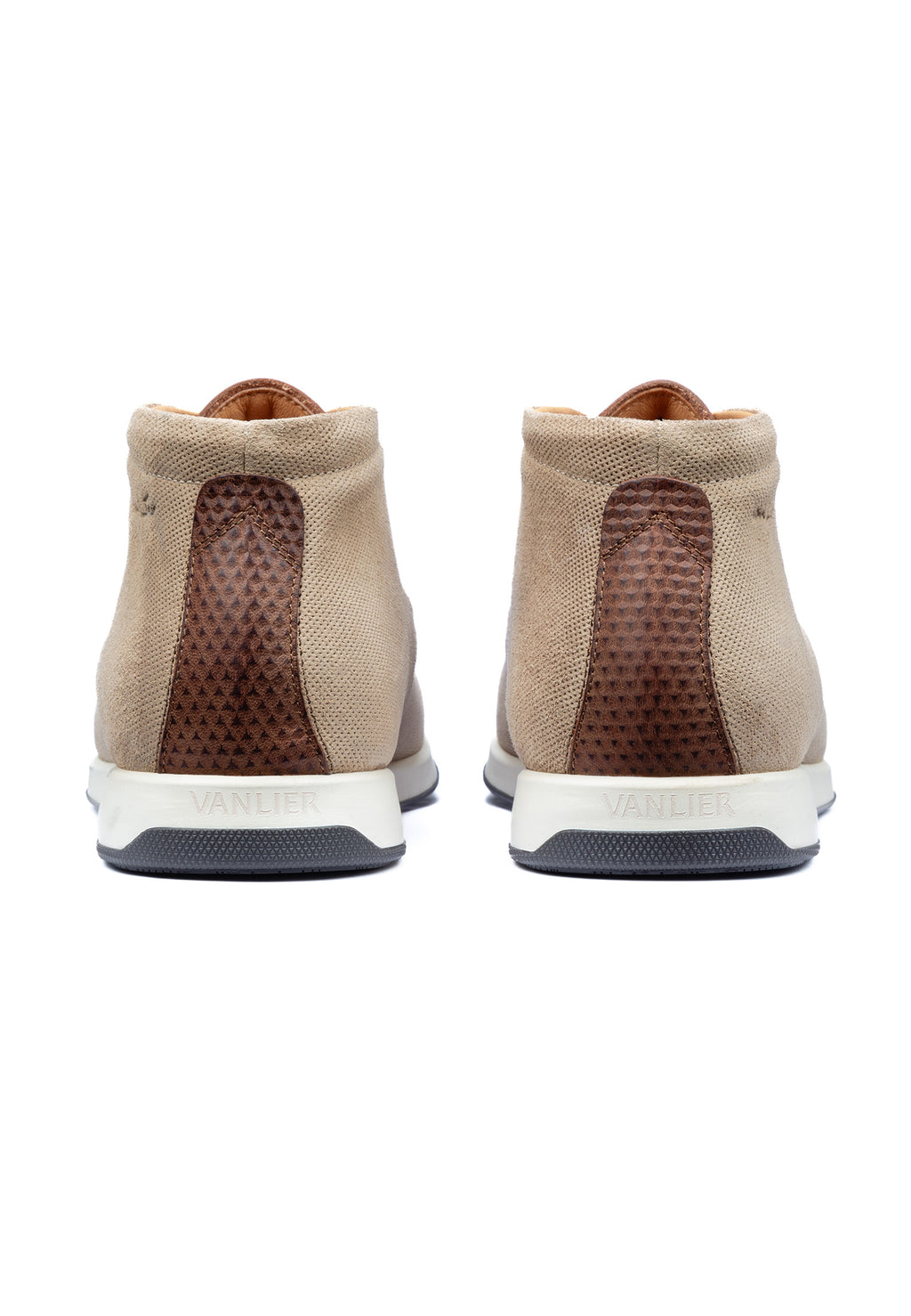 Hell Taupe Ticino halbhoher Schnürschuh