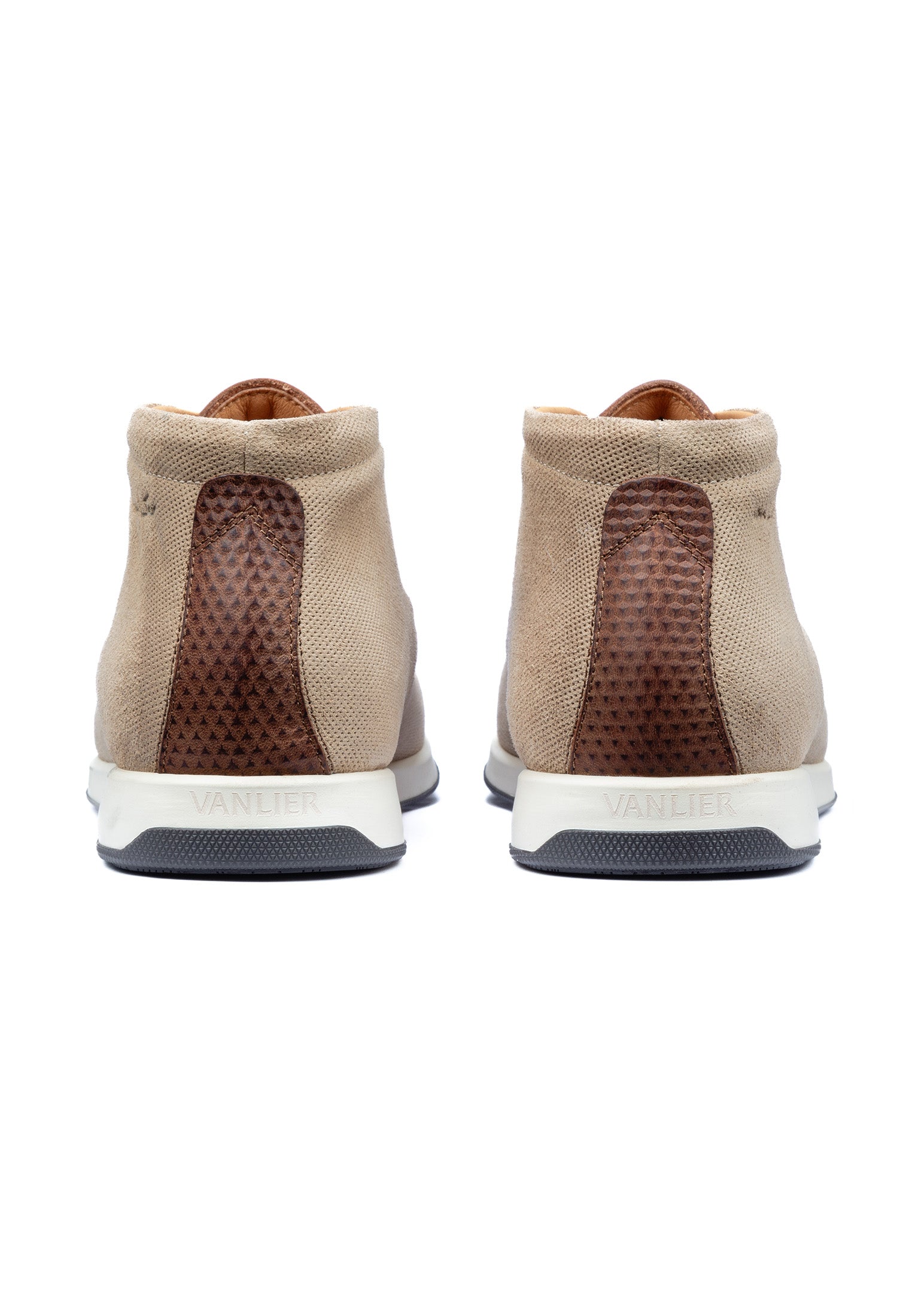 Hell Taupe Ticino halbhoher Schnürschuh