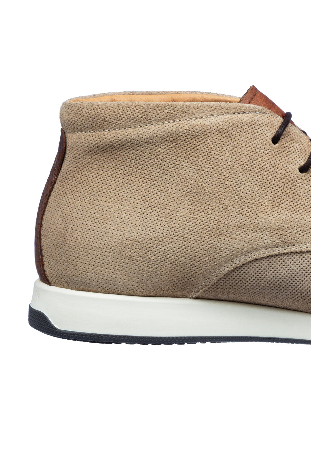 Hell Taupe Ticino halbhoher Schnürschuh