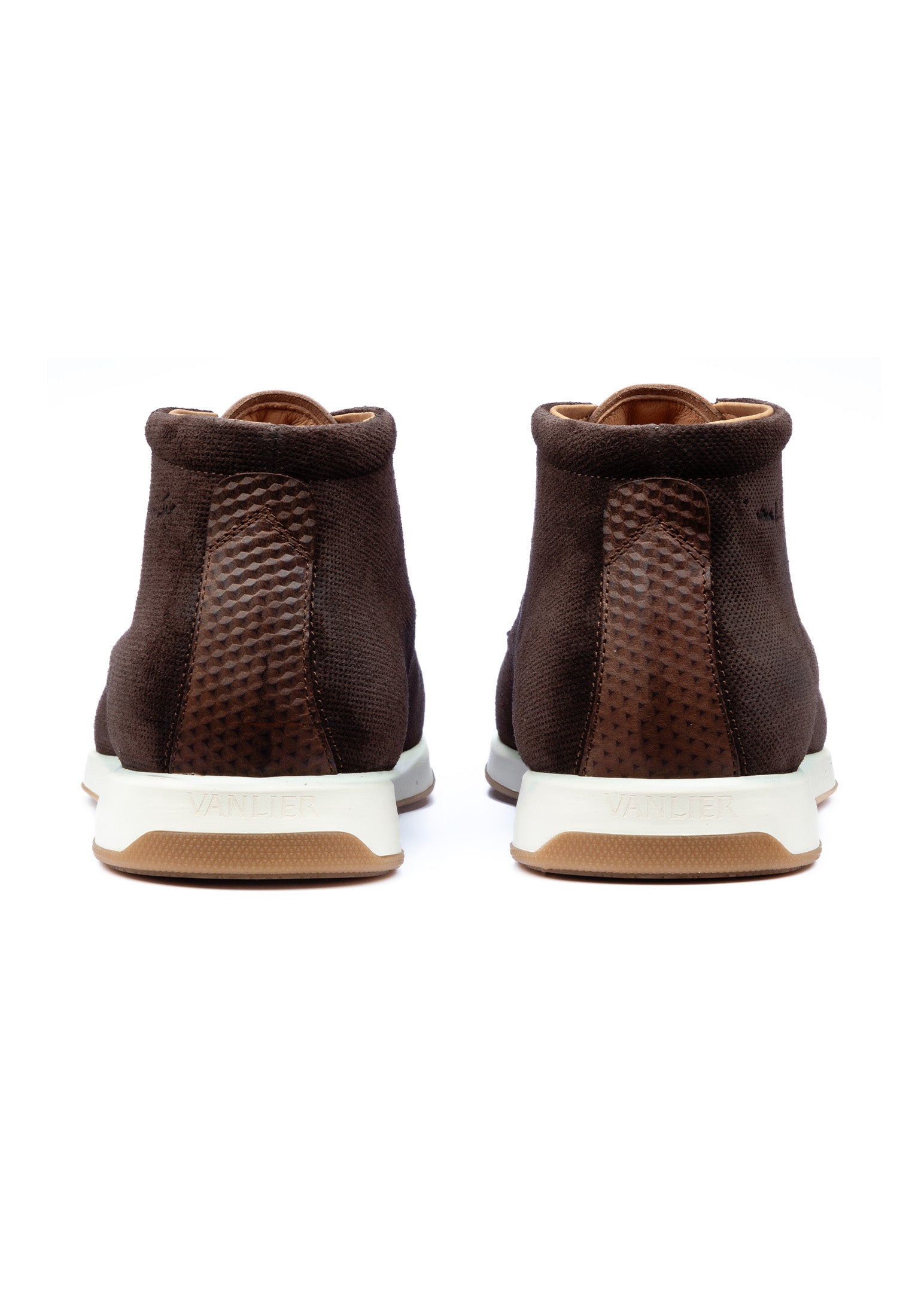 T-moro braune Wildleder Loafer Ticino halbhohe Schnürschuhe