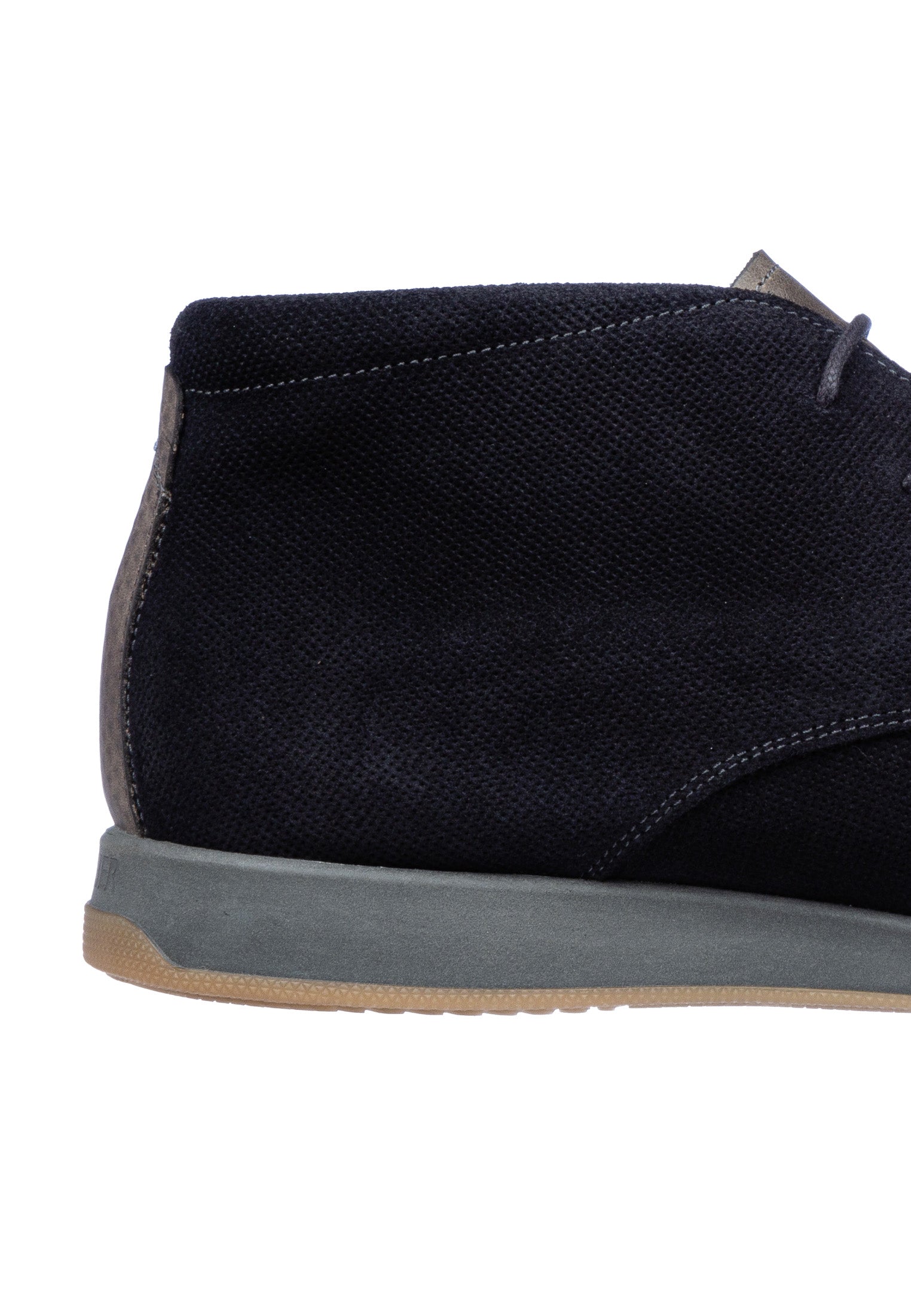 Schwarzer Wildleder-Loafer Ticino