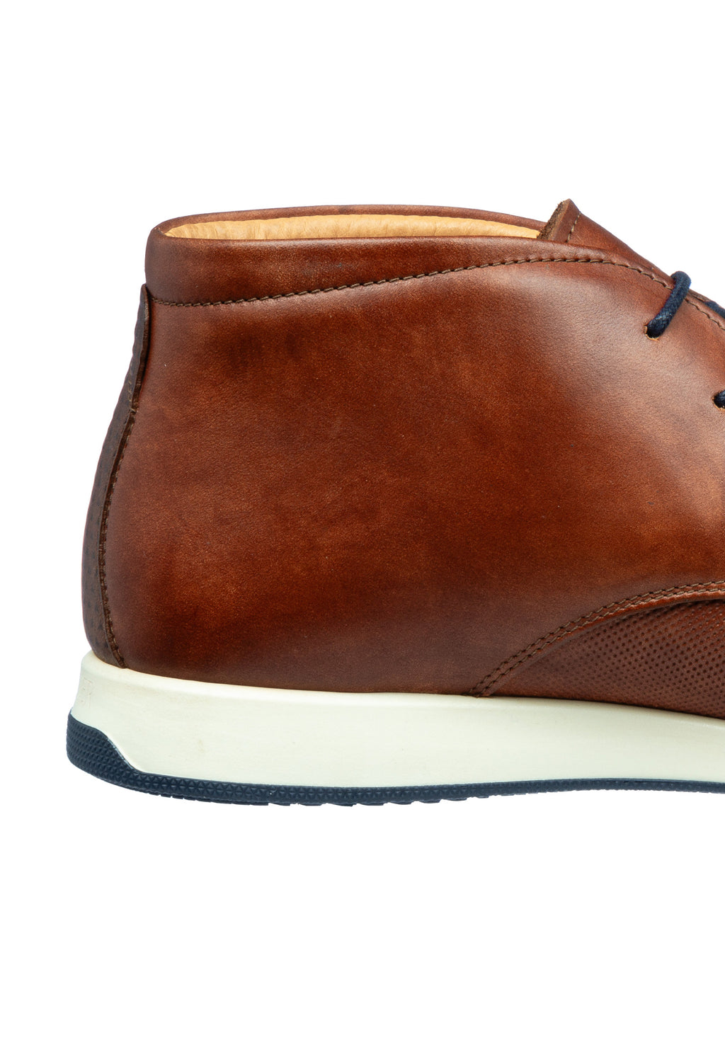 Cognac Glattleder Ticino Schnürschuh