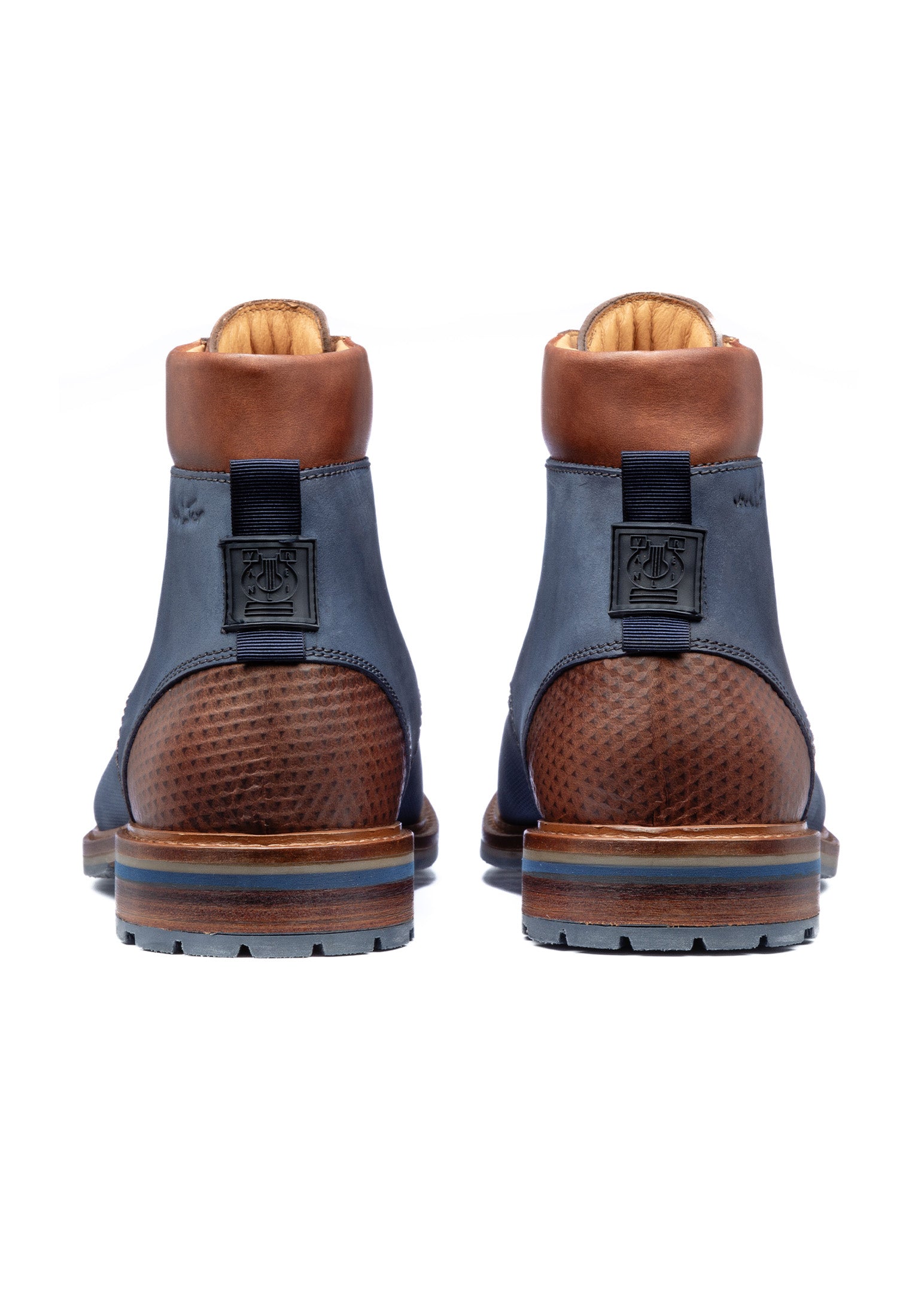 Blauw Nubuck Monti boot