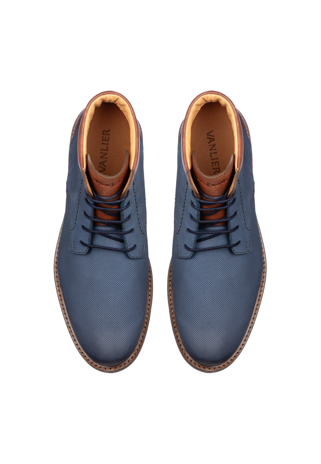 Blauw Nubuck Monti boot