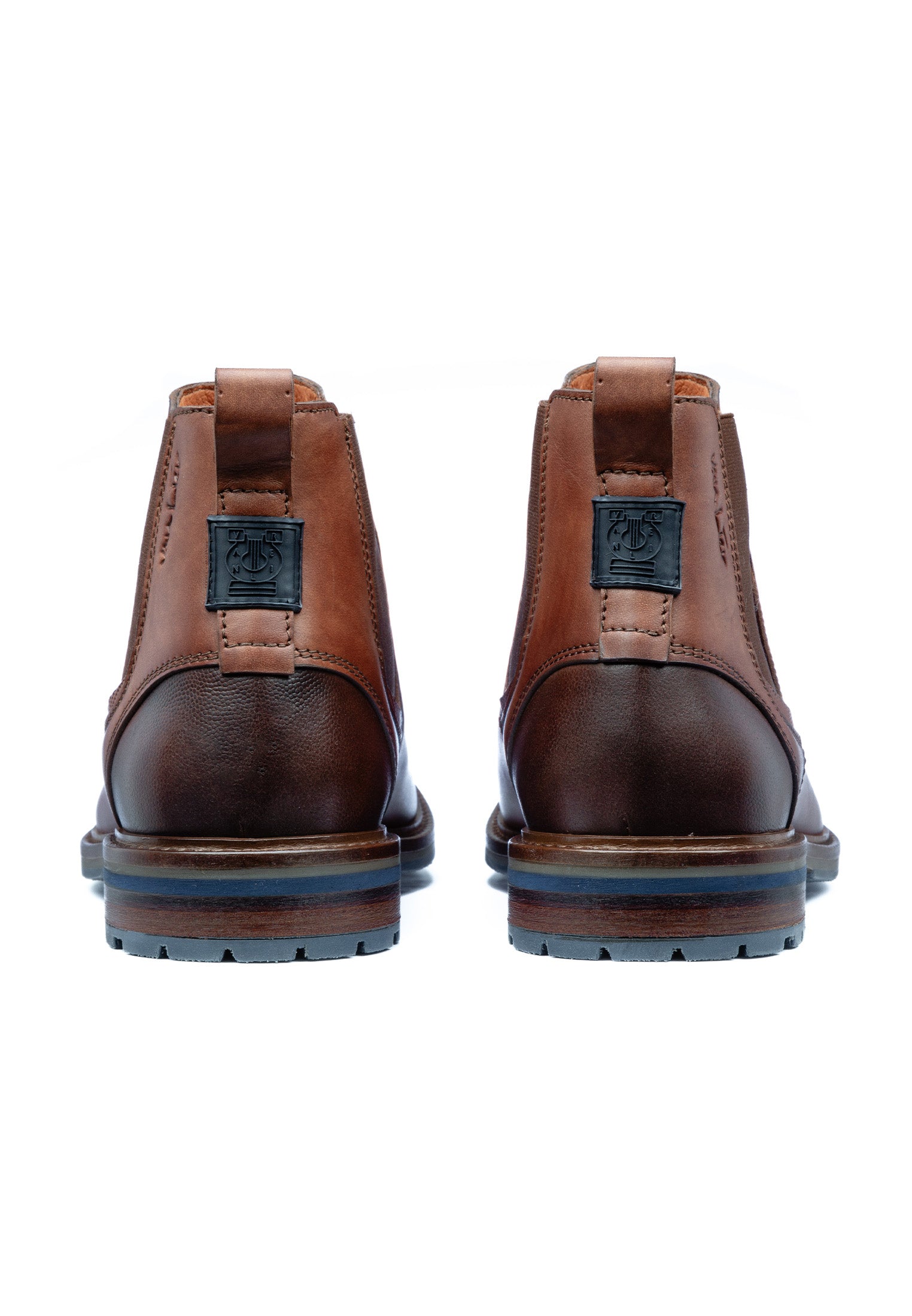 Helles Cognac Glattleder Monti Chelsea Boot