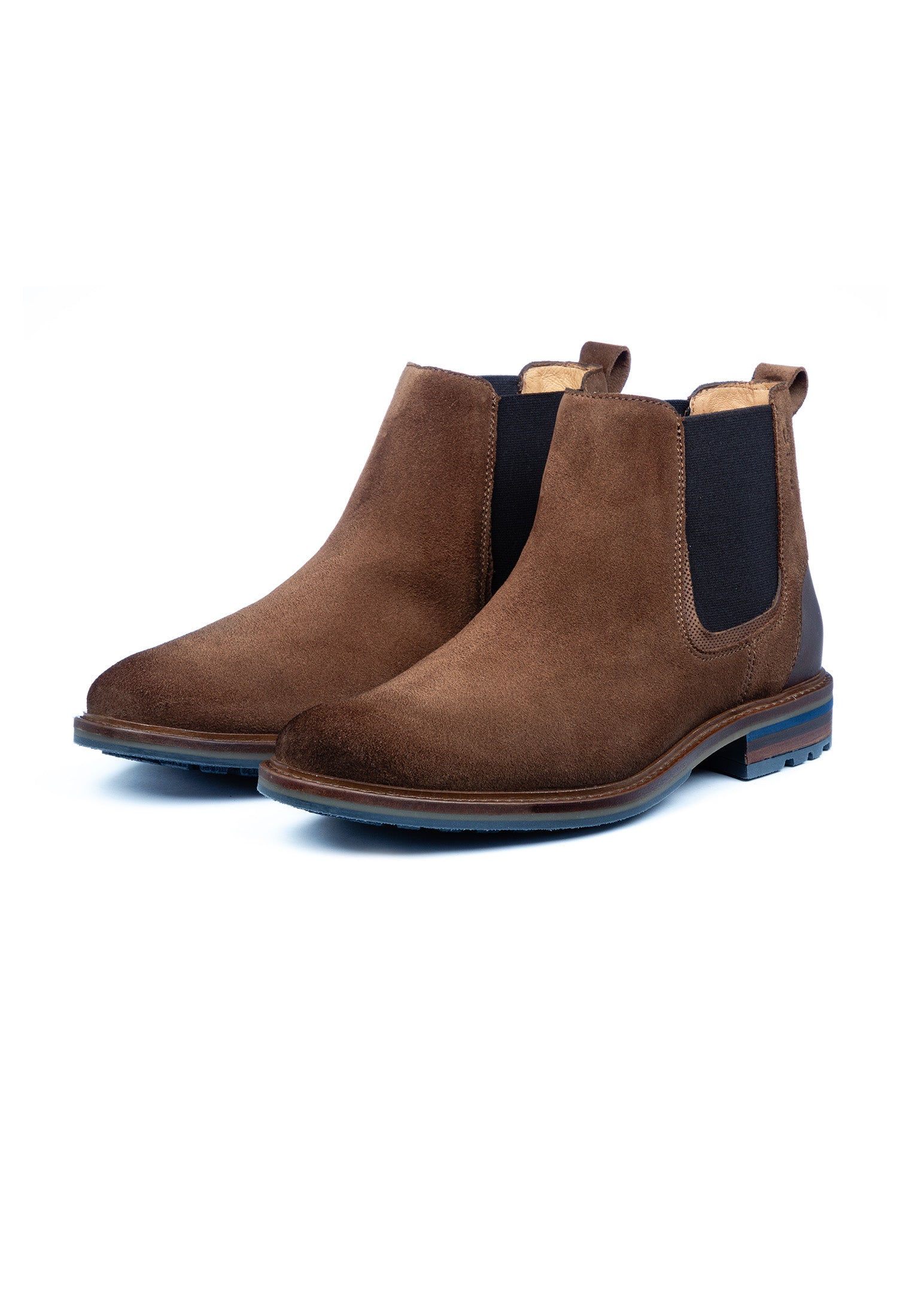 Roest Cognac suède Monti loafer
