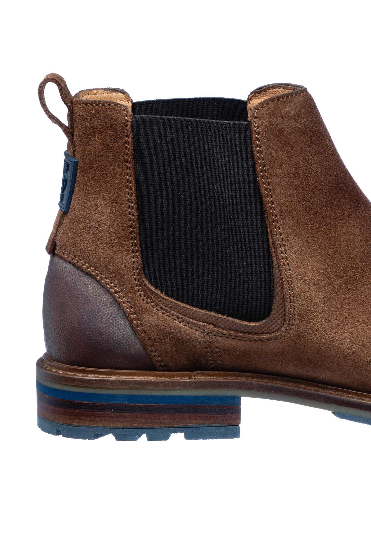 Roest Cognac suède Monti loafer