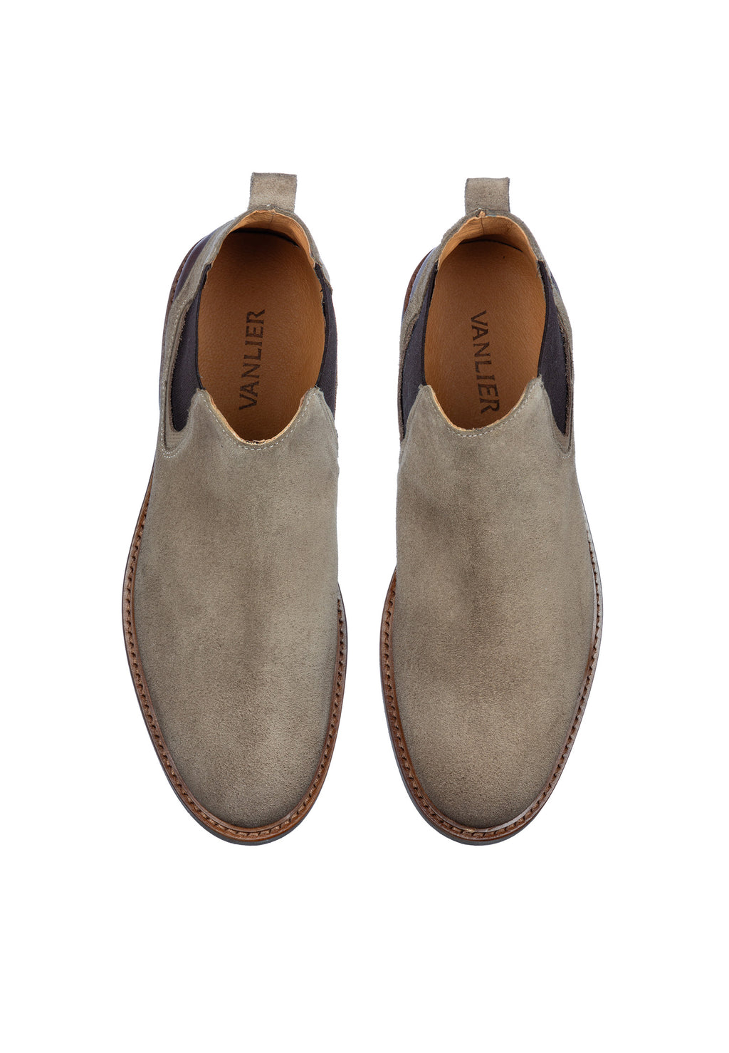 Taupe Monti Suede Chelsea Boot