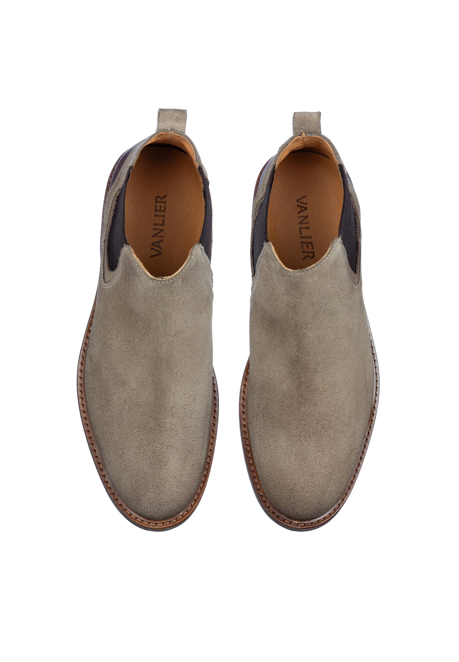 Taupe Monti Suede Chelsea Boot