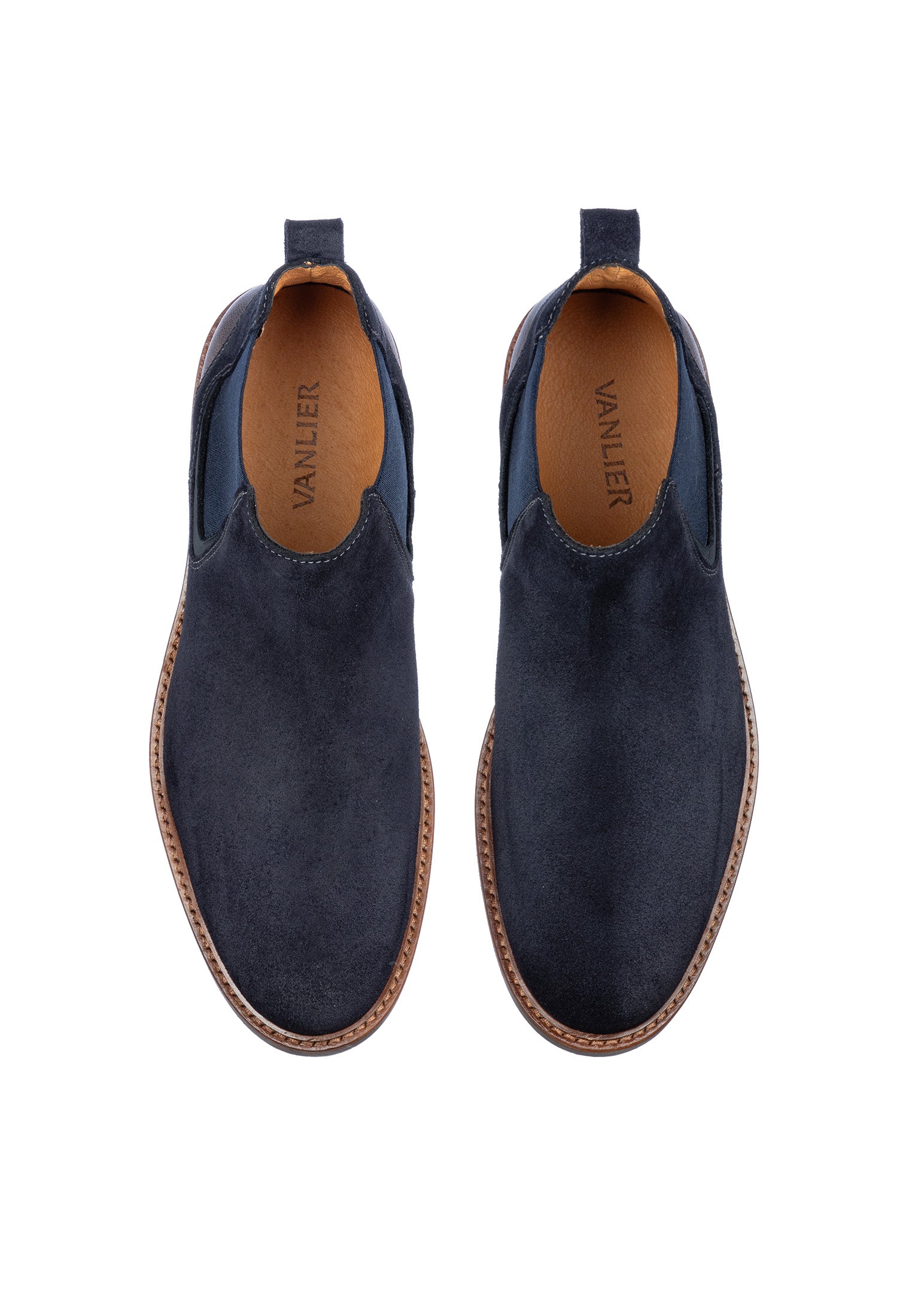 Navy Wildleder Monti Chelsea Boot
