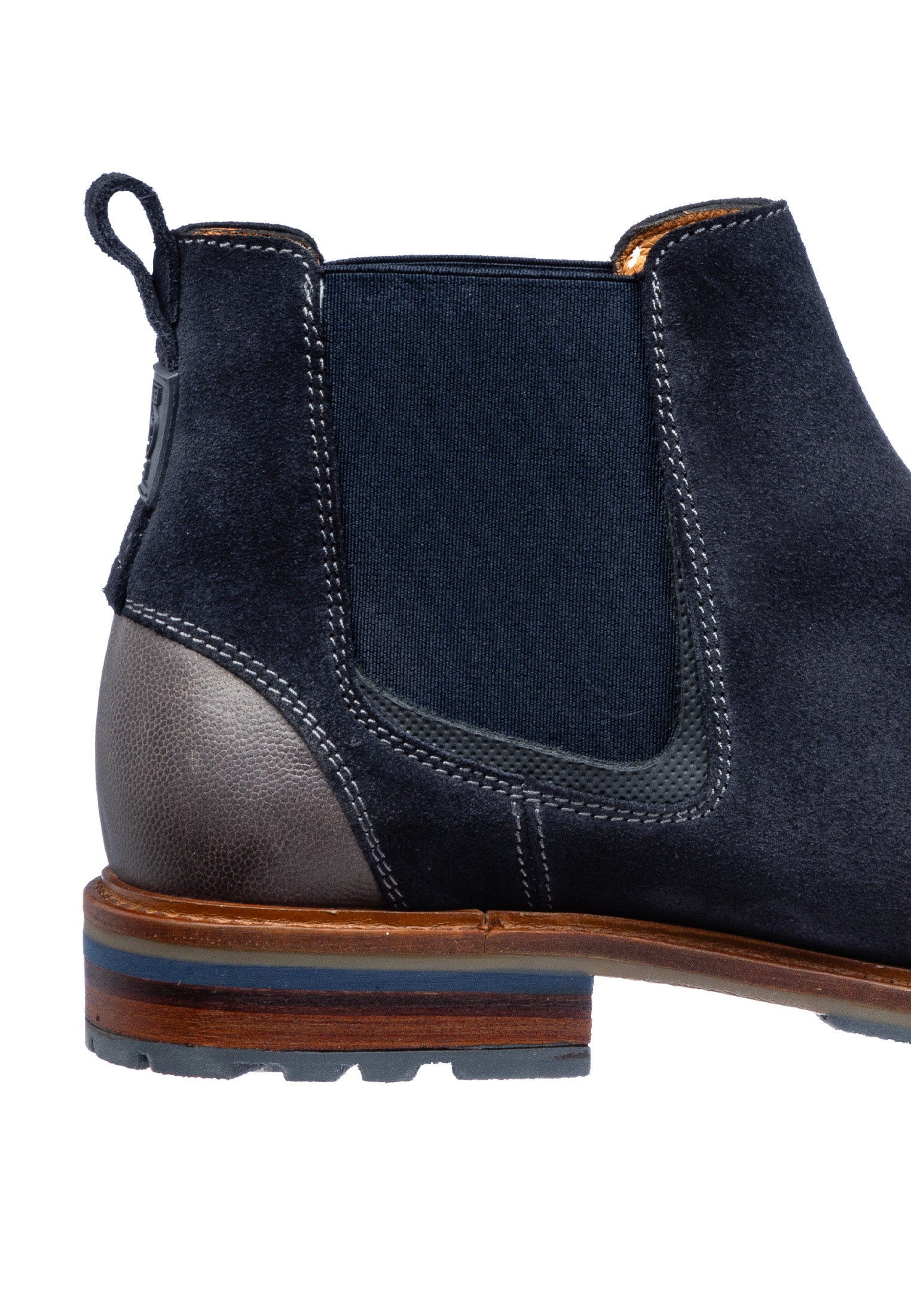 Navy Wildleder Monti Chelsea Boot