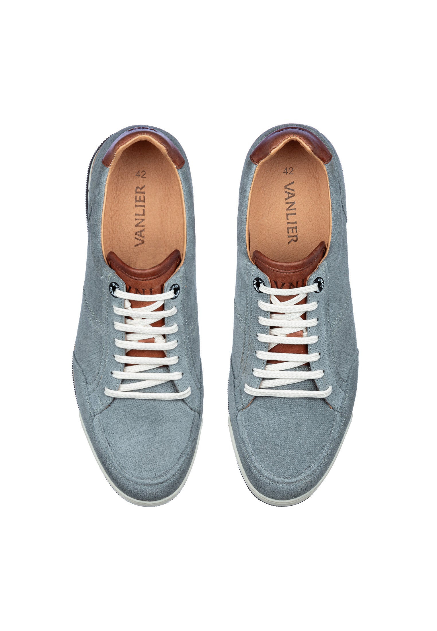 Graublaues Wildleder Magnus Sneaker
