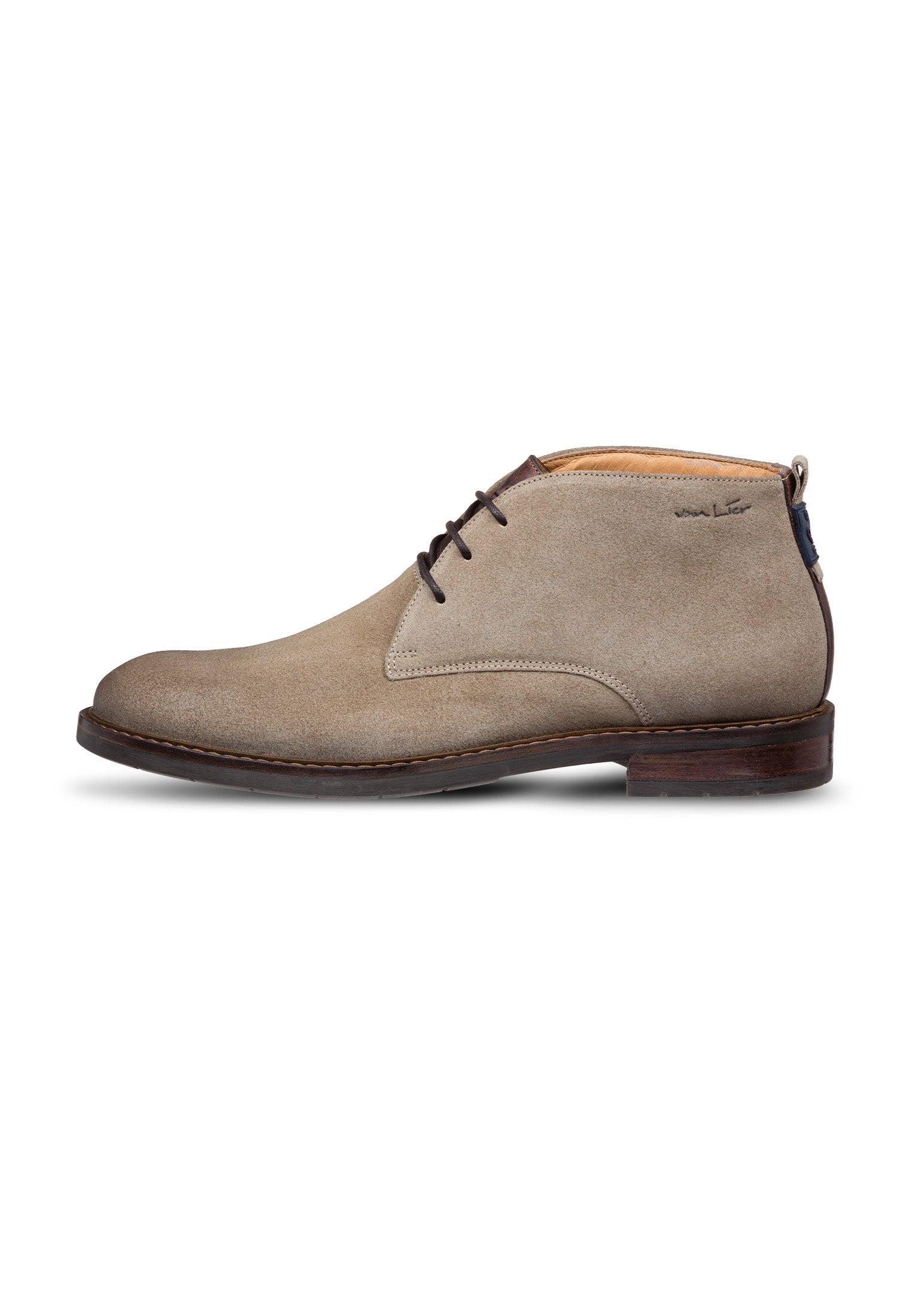 Taupe Wildleder Boston Boot