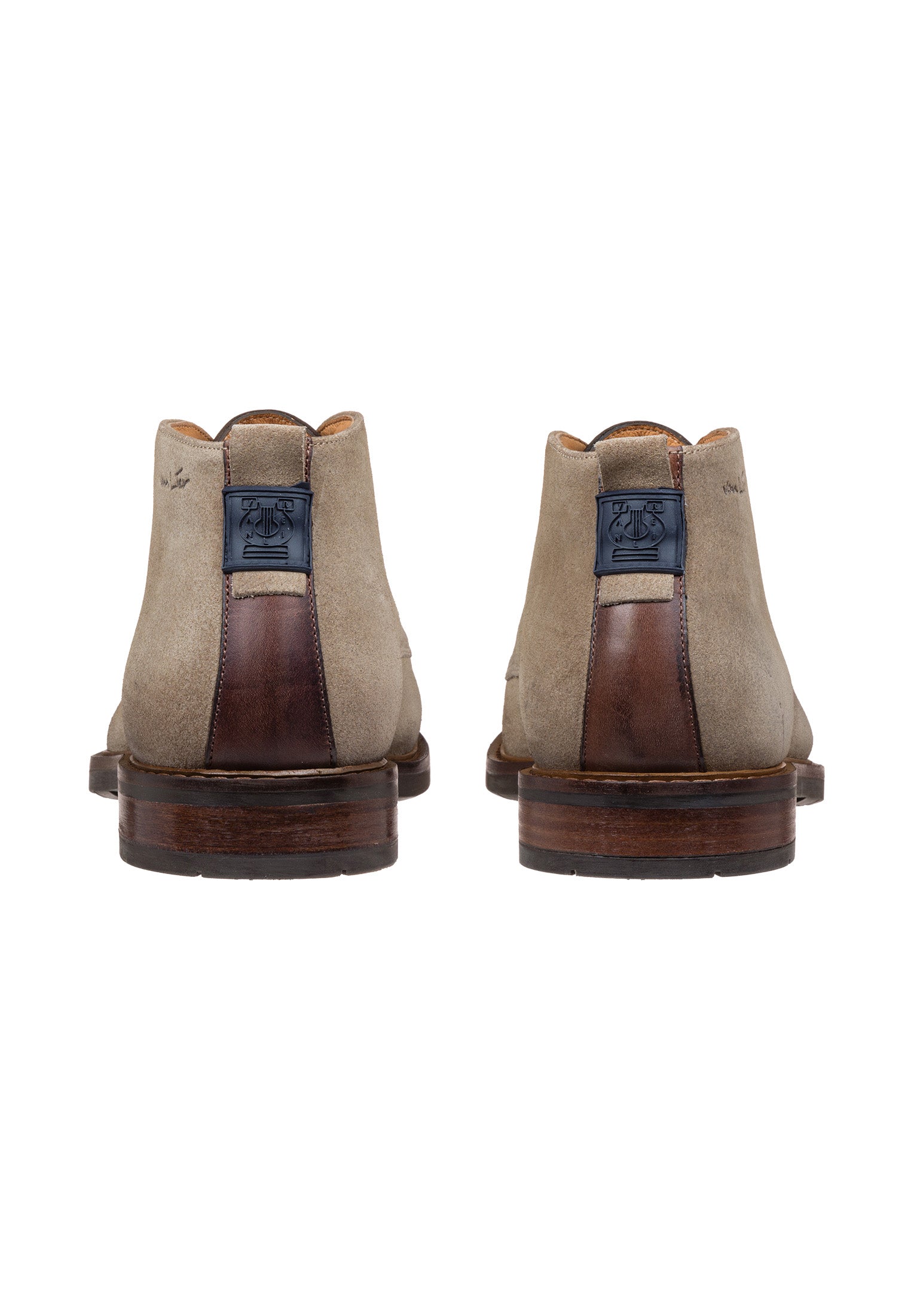 Taupe Wildleder Boston Boot