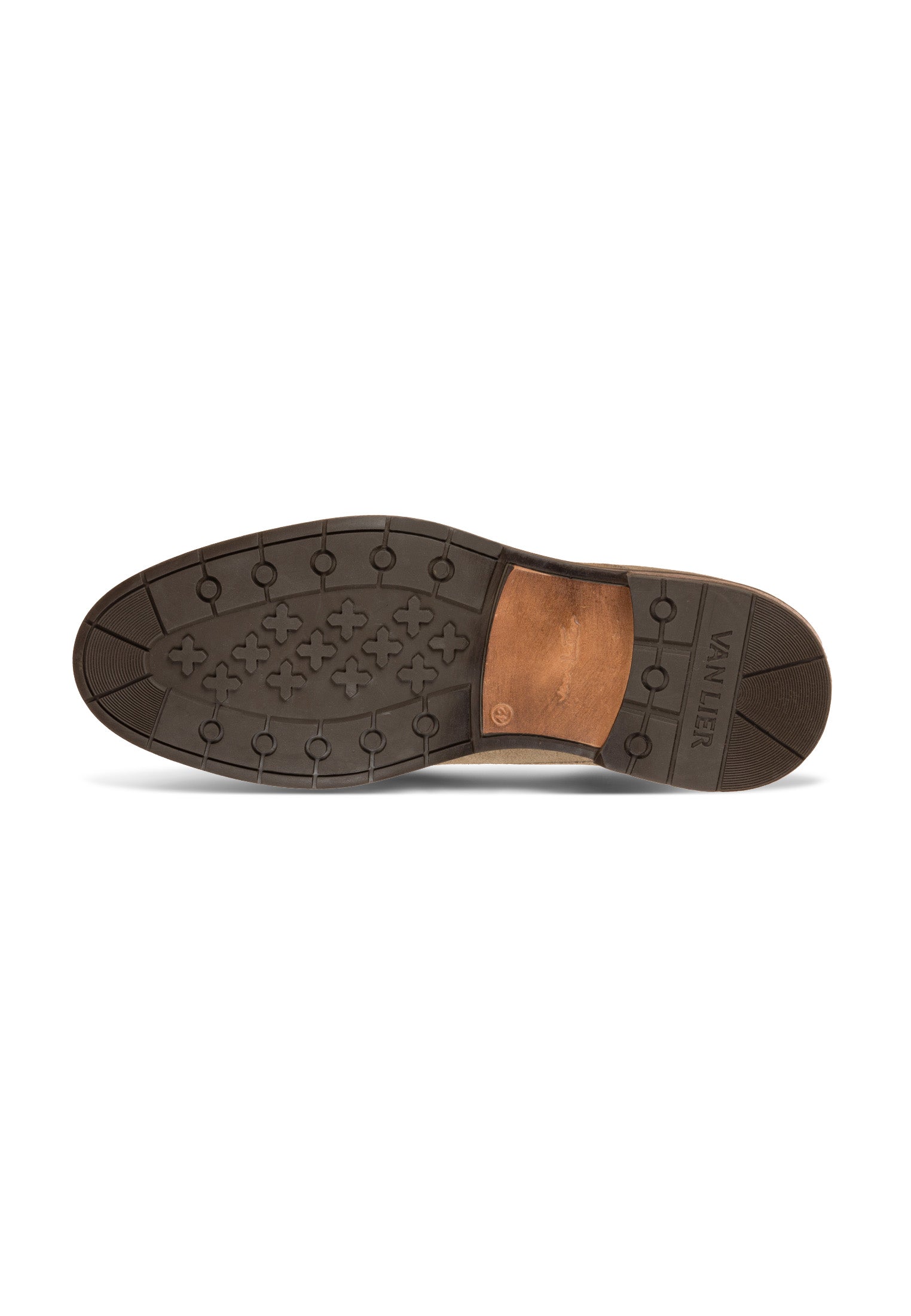 Taupe Wildleder Boston Boot