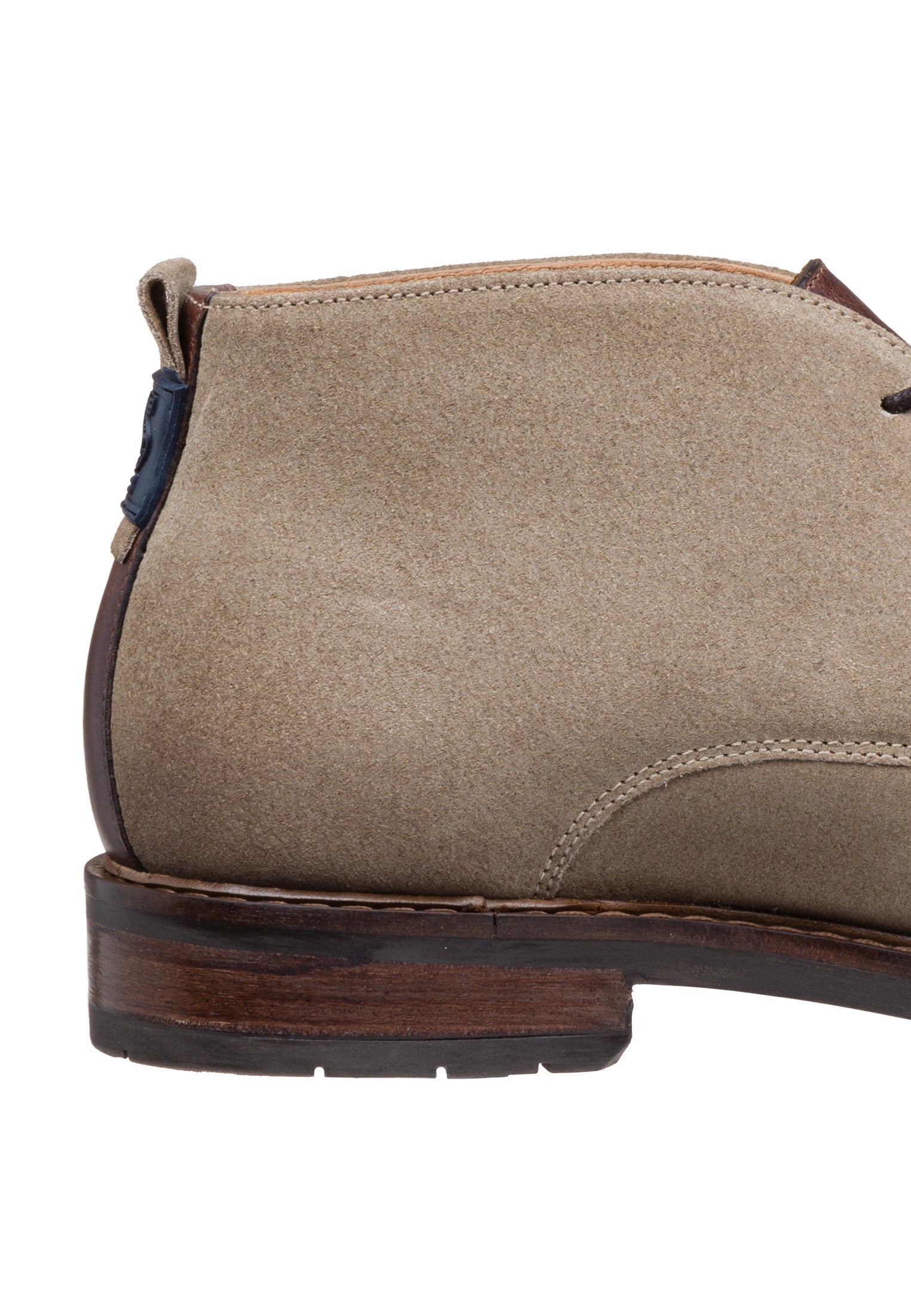 Taupe Wildleder Boston Boot