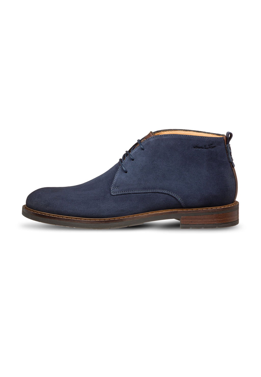 Navy Wildleder Boston Boot