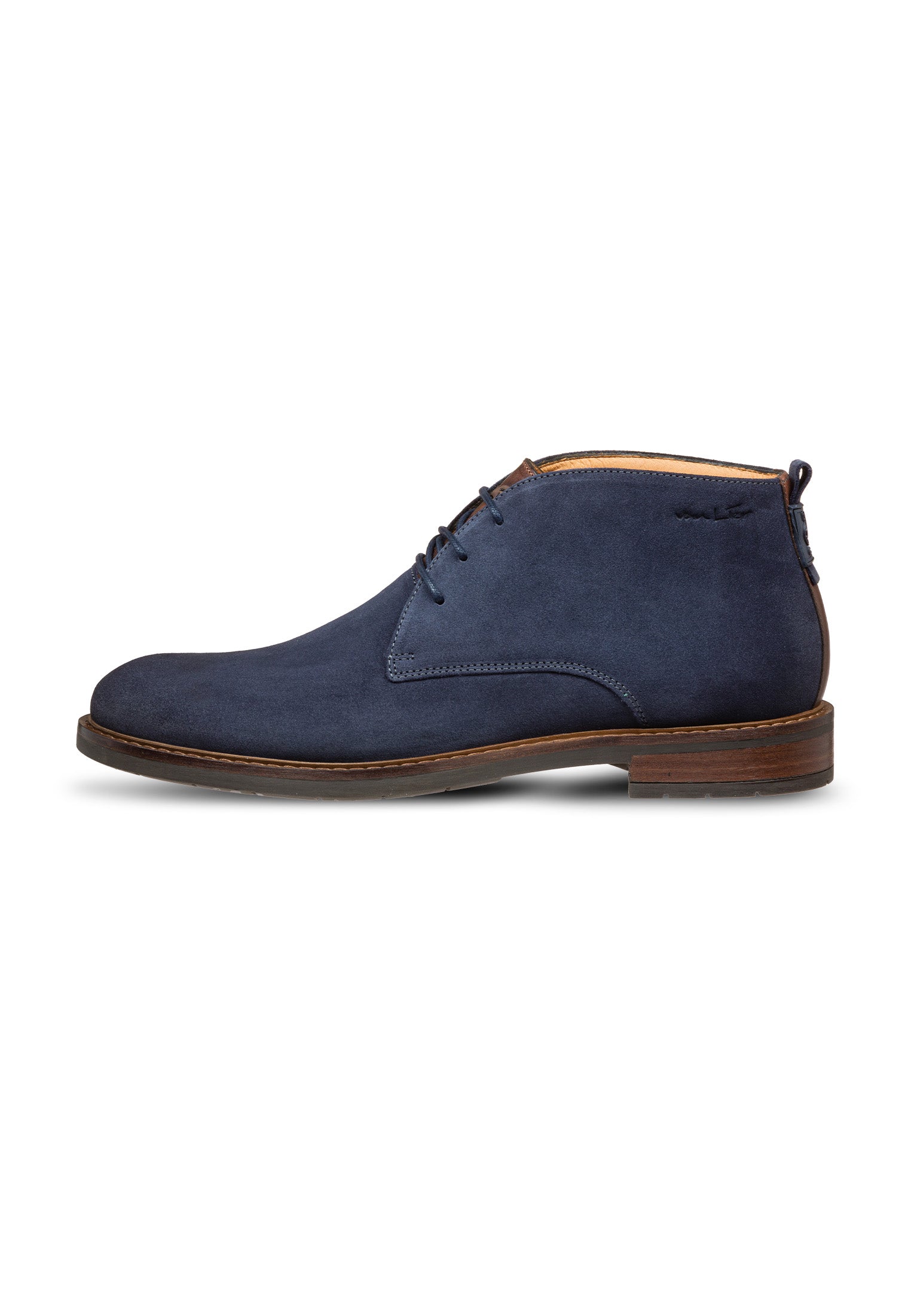 Navy Wildleder Boston Boot