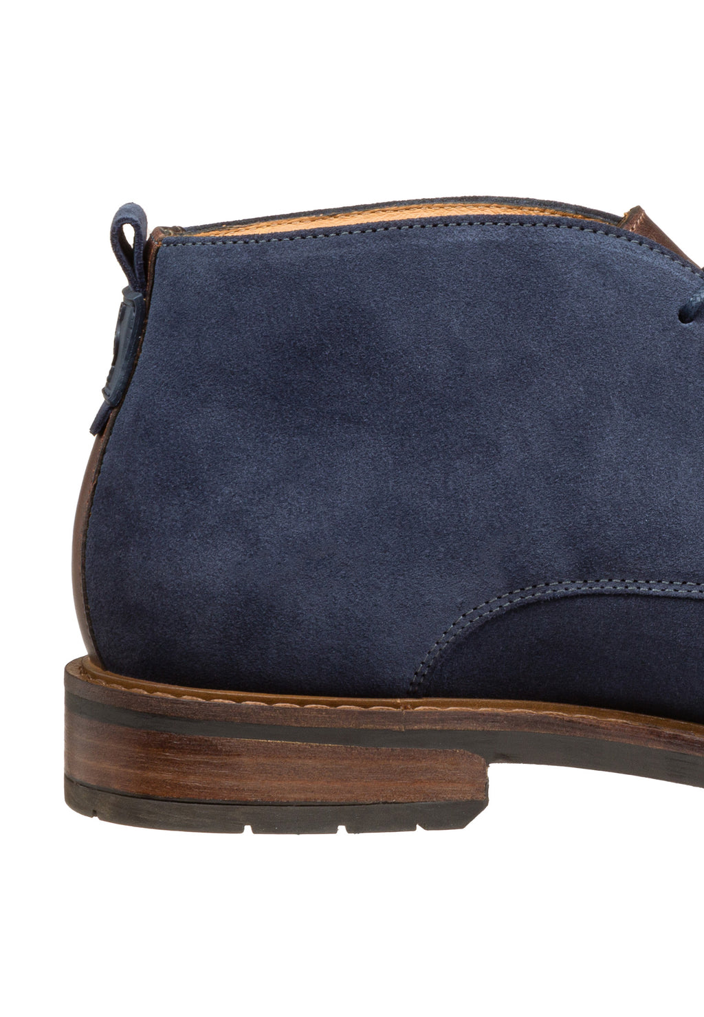 Navy Wildleder Boston Boot