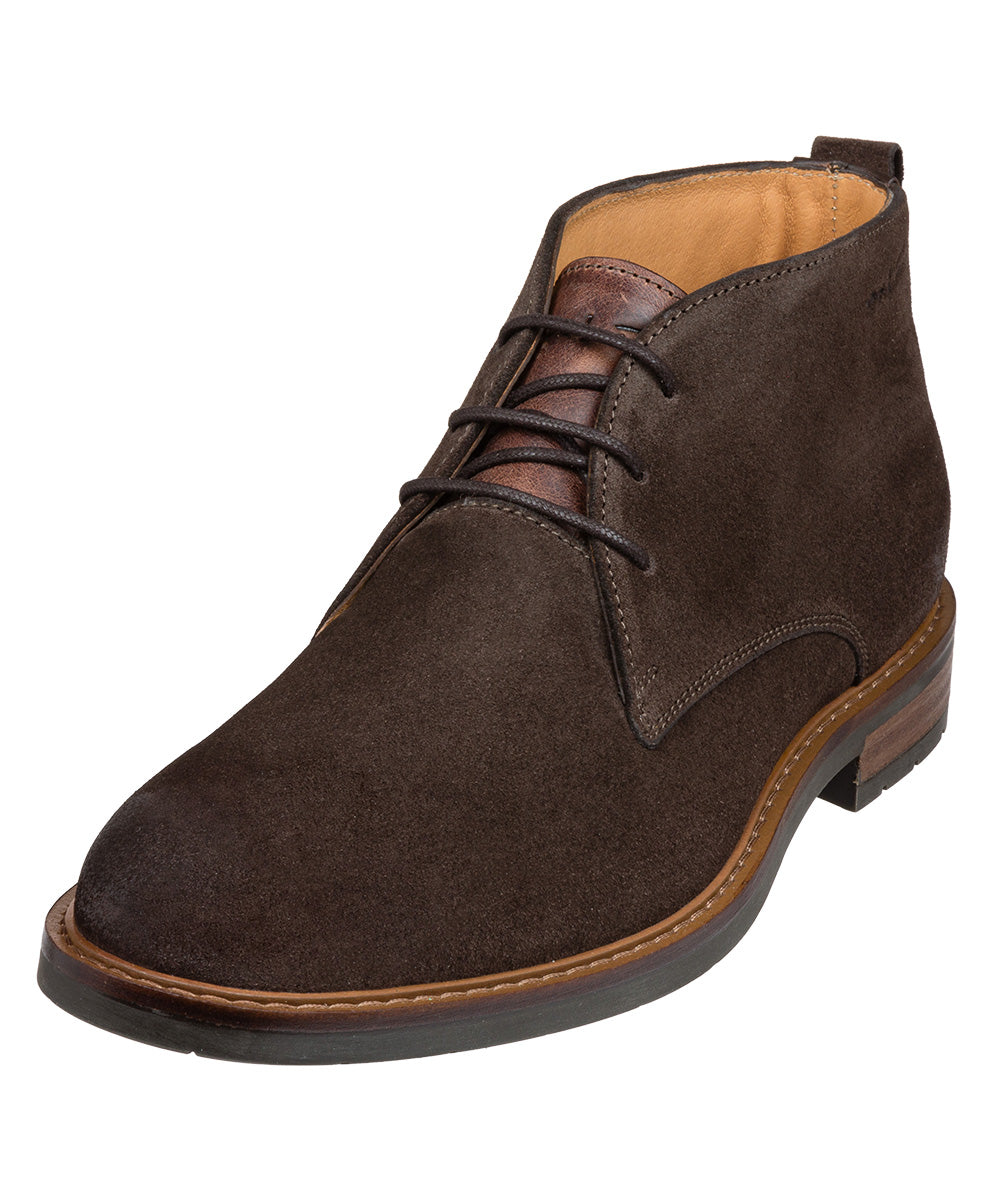 Dunkelbrauner Wildleder Boston Boot