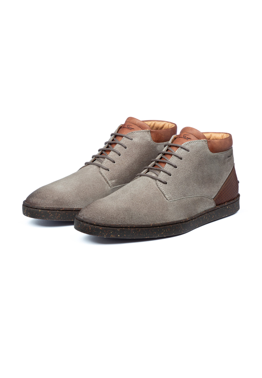 Taupe Wildleder Lugano Boot