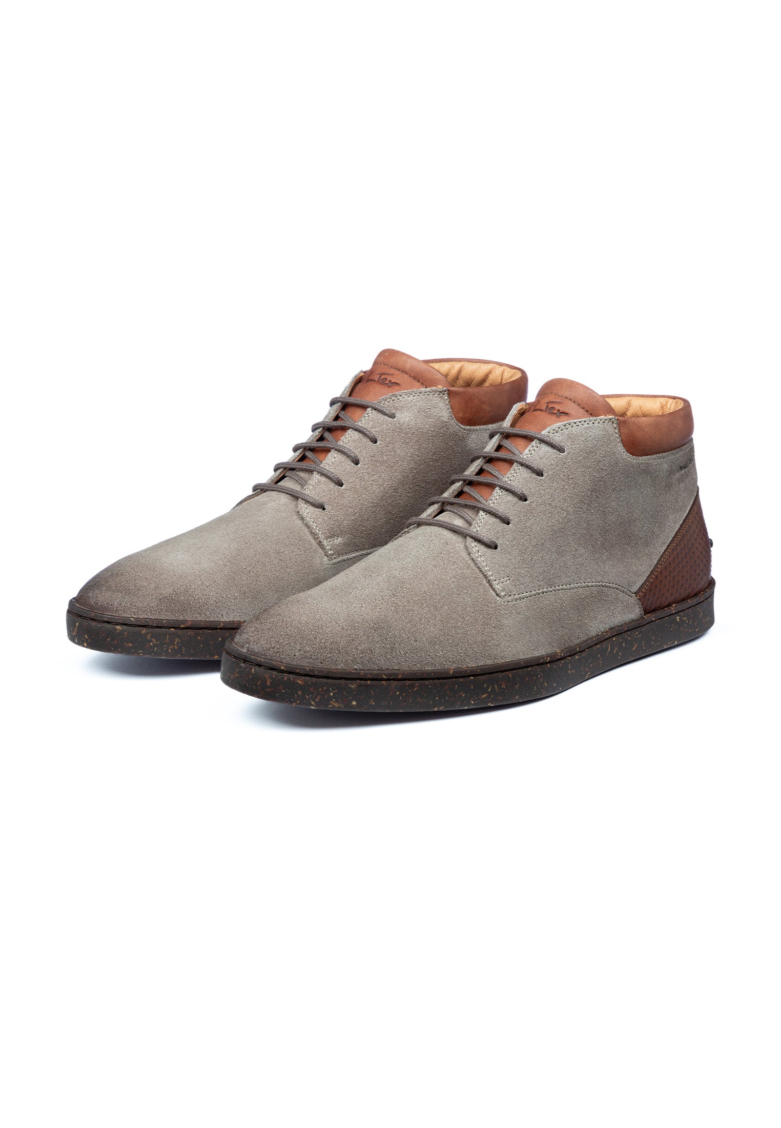 Taupe Wildleder Lugano Boot